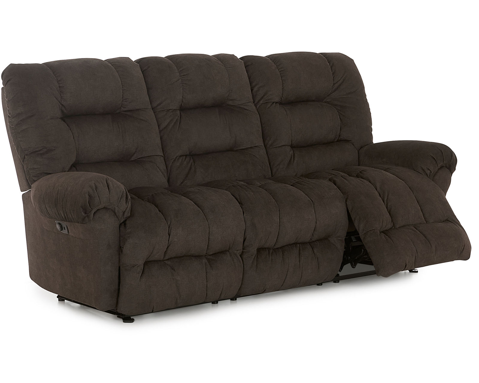 Seger Double Reclining Sofa (+100 fabrics) 92" - Image 6