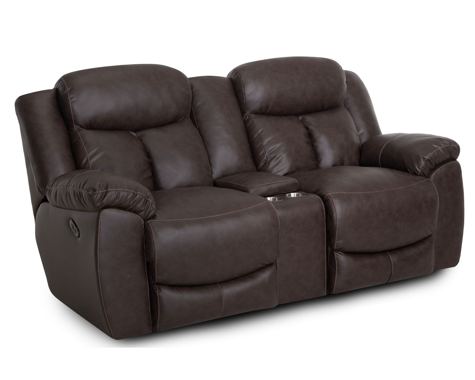 Warner 653 Reclining Sofa Coffee (90") - Image 7