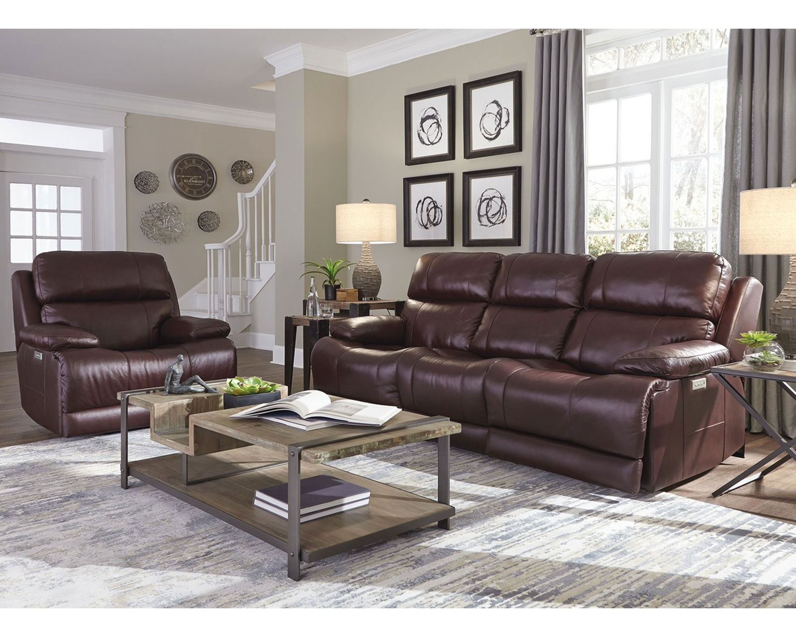 Kenaston 41064 Power Headrest Power Reclining 86" Sofa (Made to order fabrics and leathers) - Image 8
