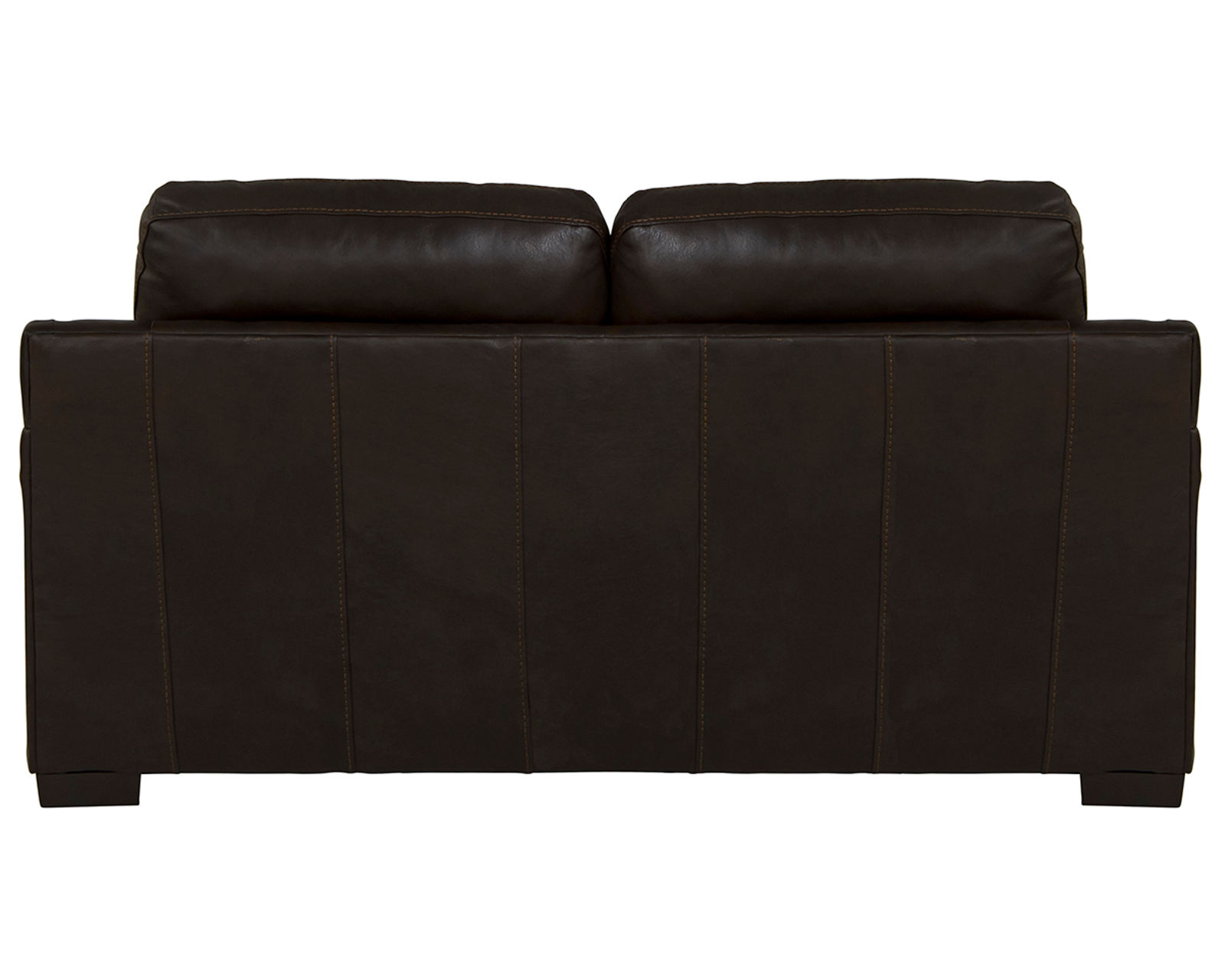 Marco 92" Top Grain Leather Touch Sofa (Includes pillows) Chocolate - Image 19