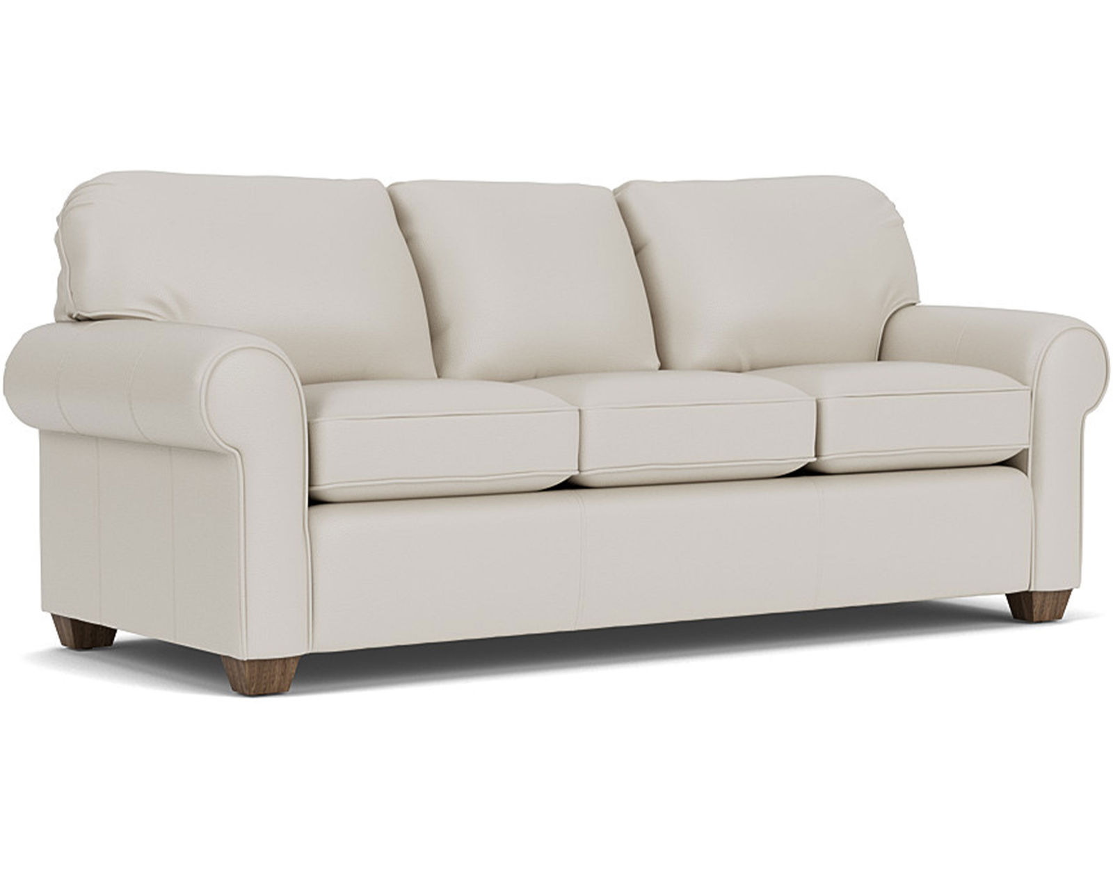 Thornton Leather 77" or 86" Stationary Sofa (Leather Choices) - Image 4