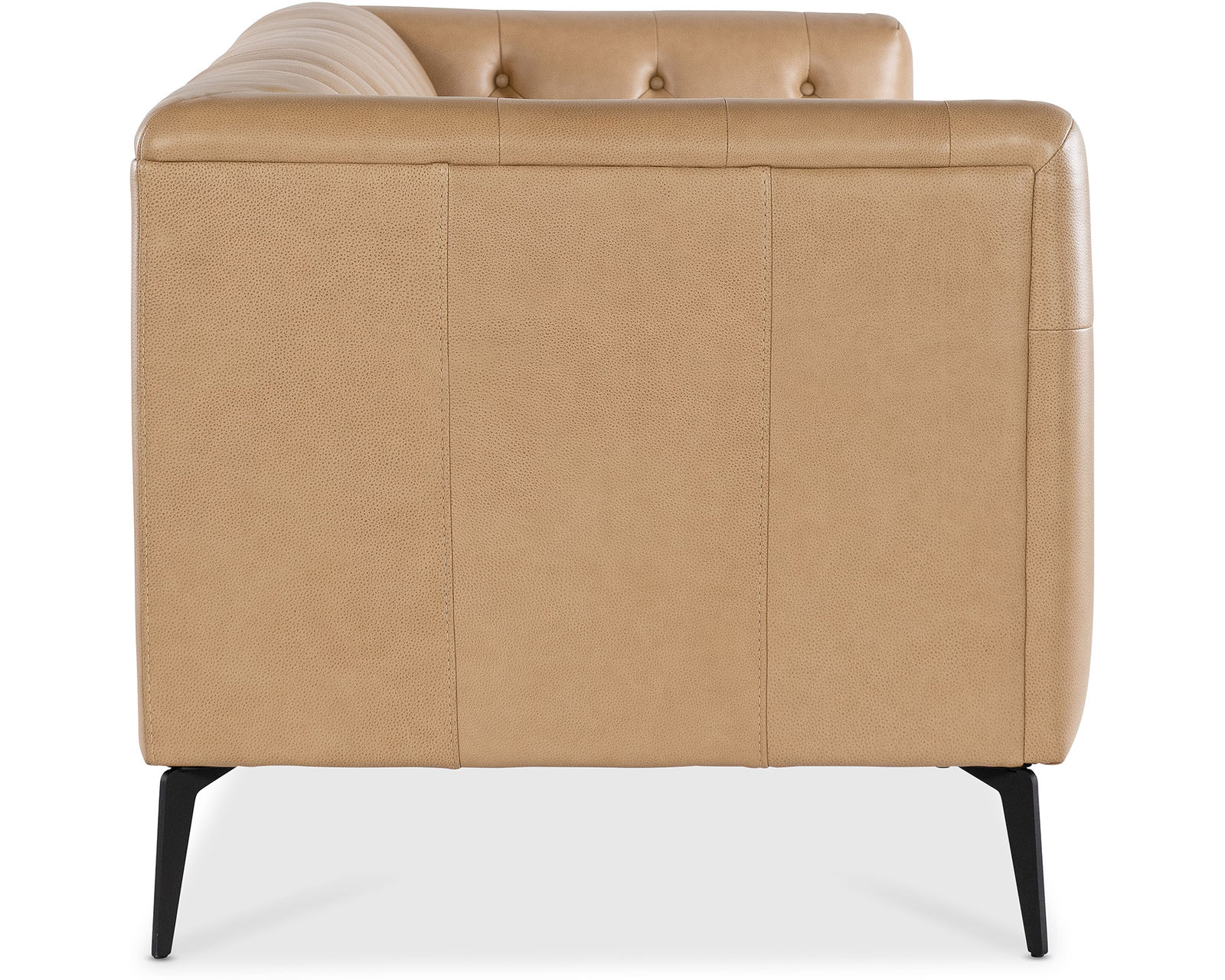 Nicolla Leather Sofa Stone 84" (In stock) - Image 4