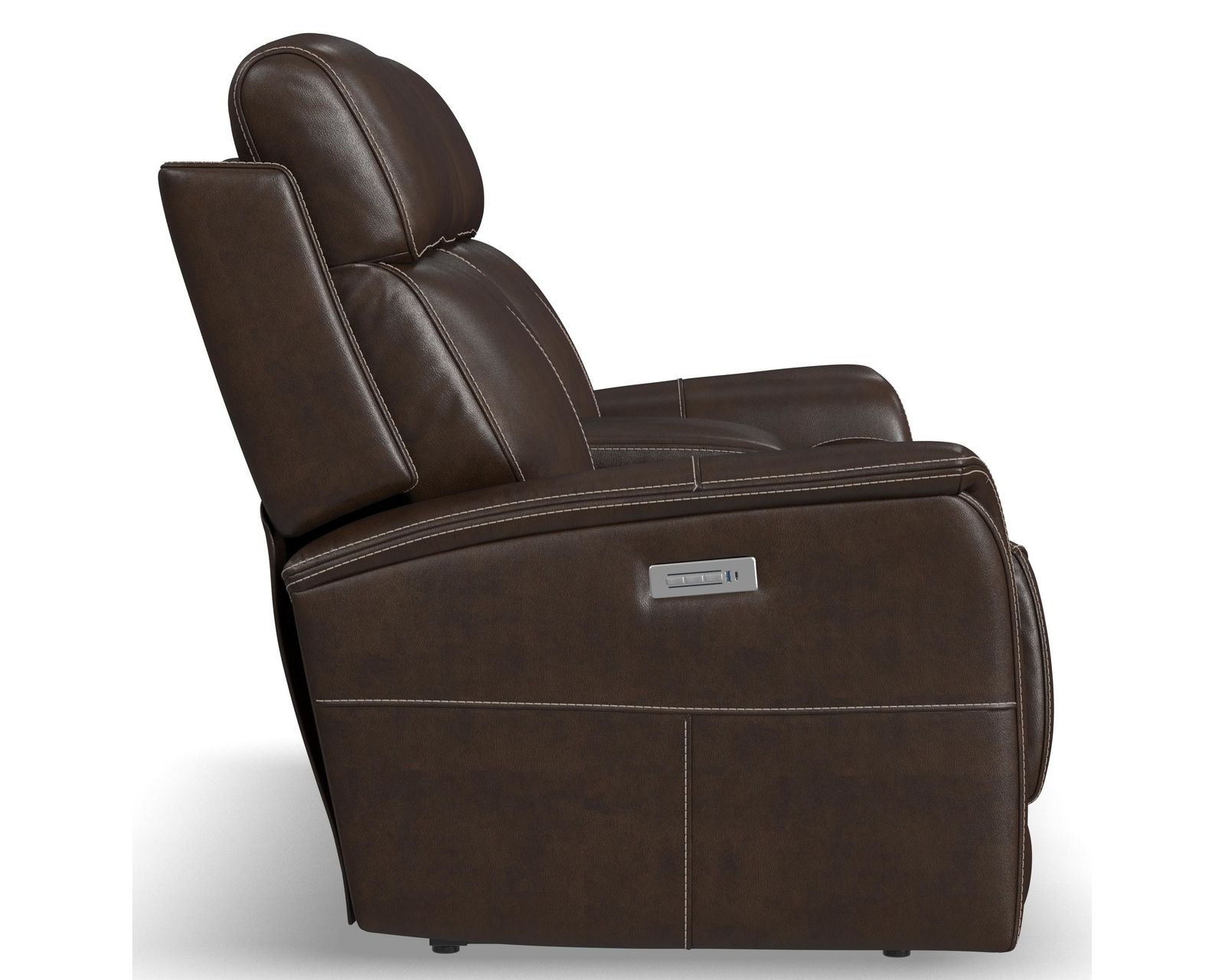 View 1524 Triple Power Reclining Console Loveseat (050-70) +3 colors - In stock - Image 3