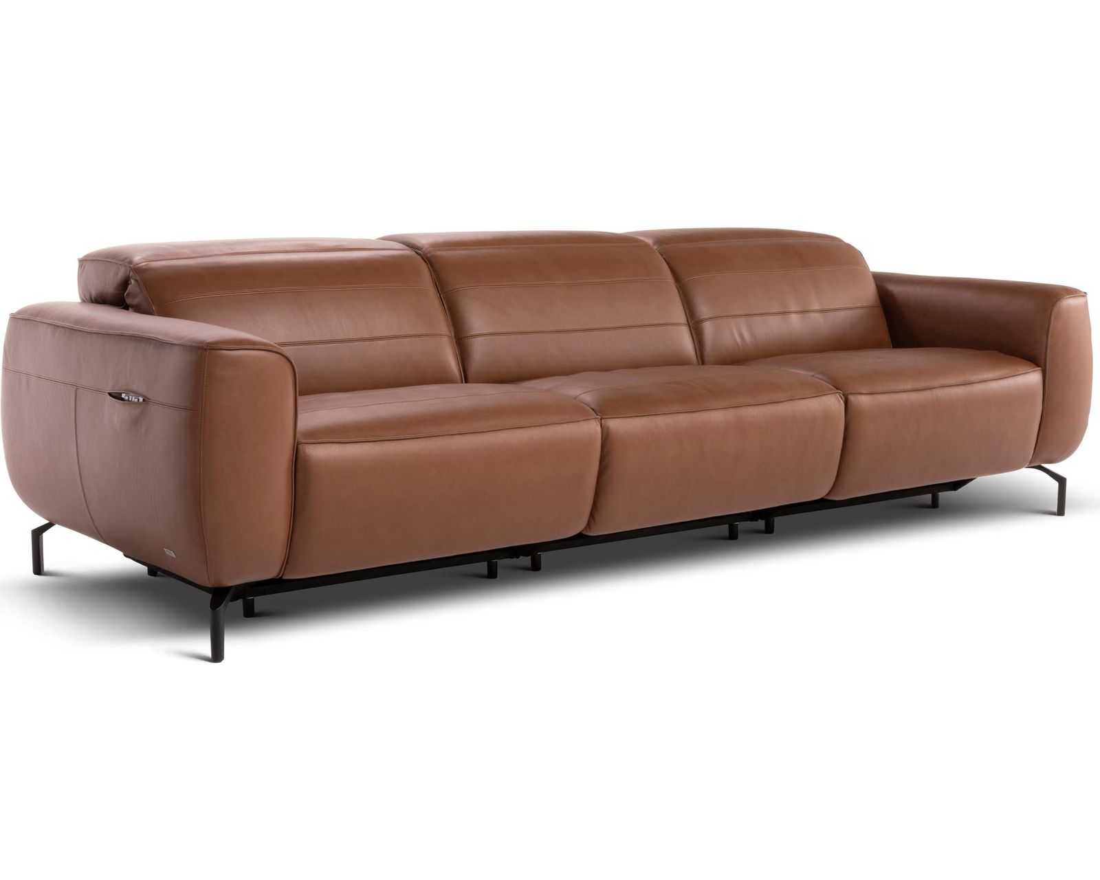 Zenith C320 Power Reclining Sectional (+55 leather) - Image 6