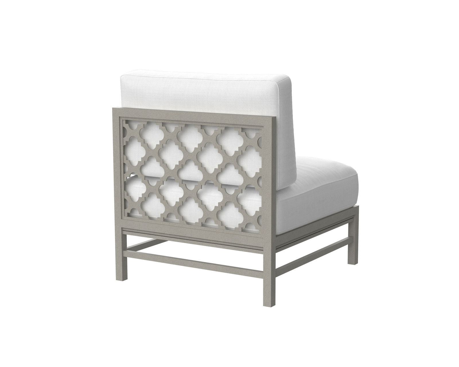 Willow Outdoor Sectional (110 fabrics - 8 metal finishes) - Image 9