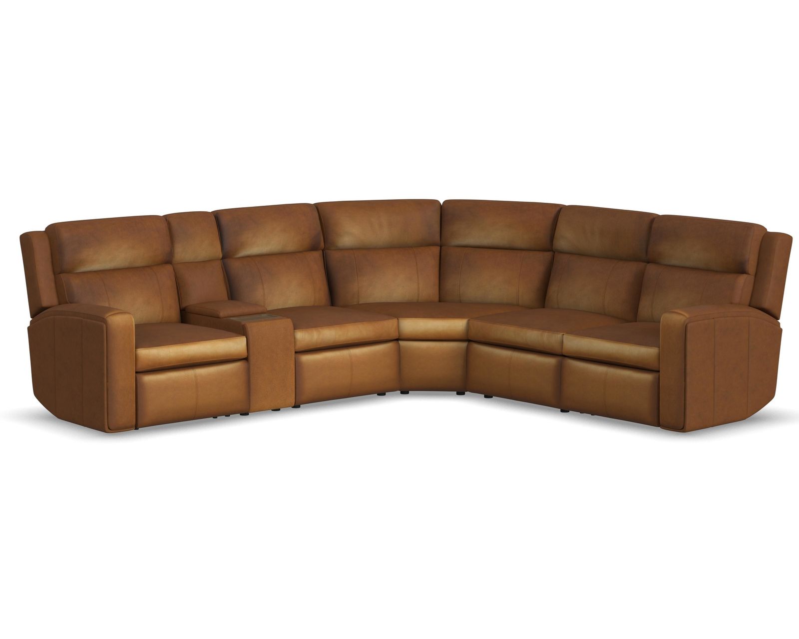 Wyatt 1596 Triple Power Reclining Sectional 705-72 (2 colors) in stock