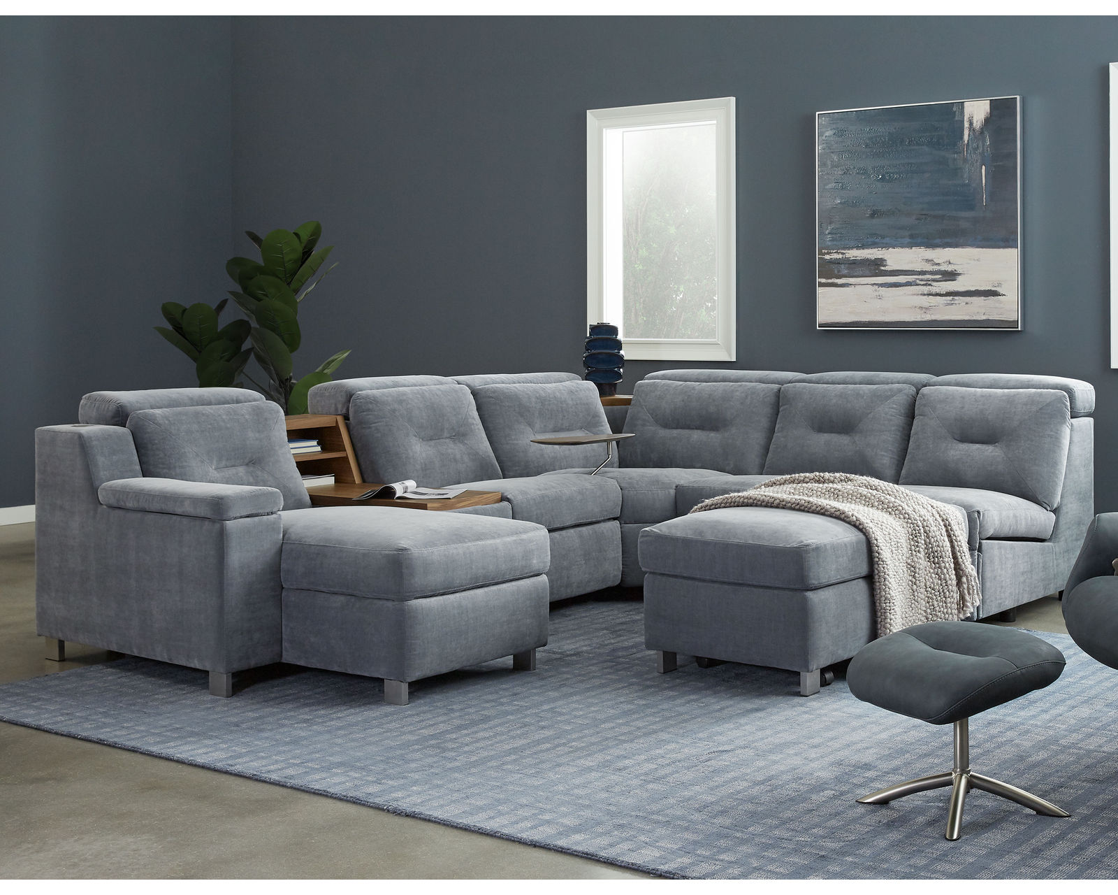 Apex 44008 Reclining Sectional (Made to order fabrics and leathers) - Image 27