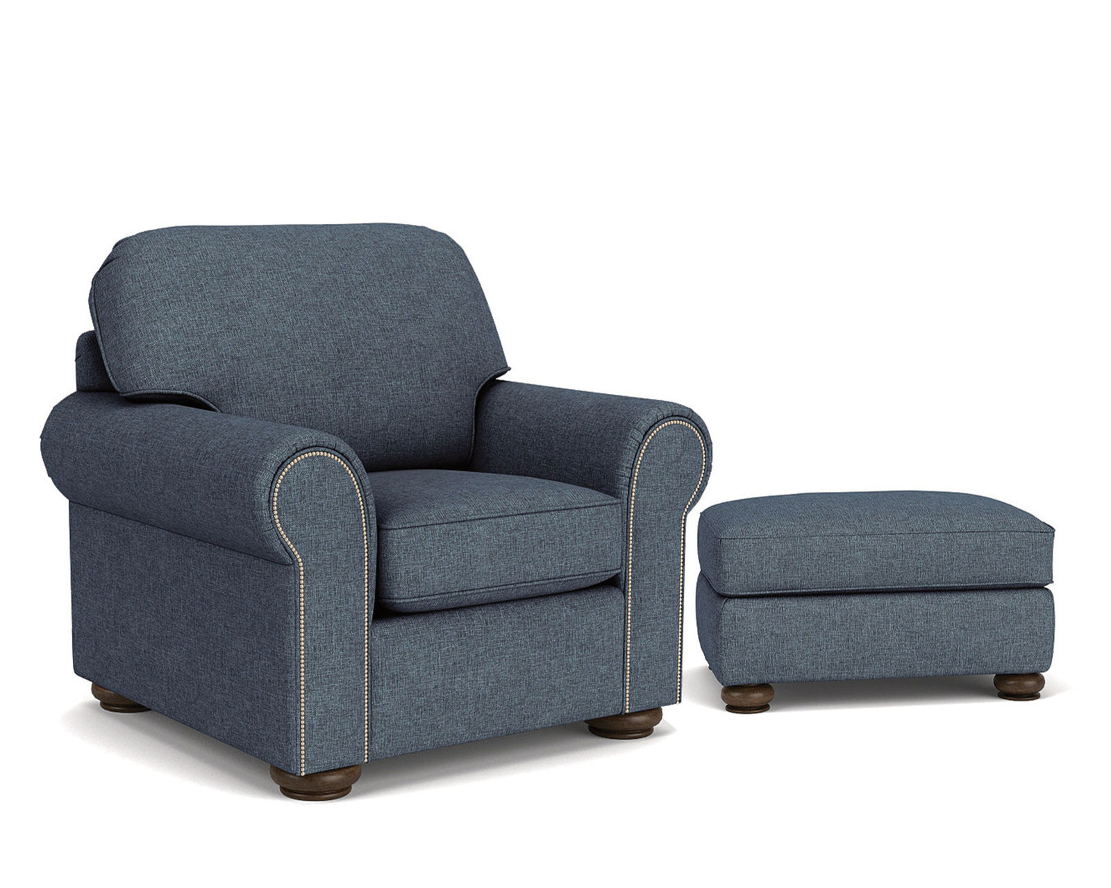 Preston 5536 Nailhead Loveseat (100+ fabrics) - Image 17