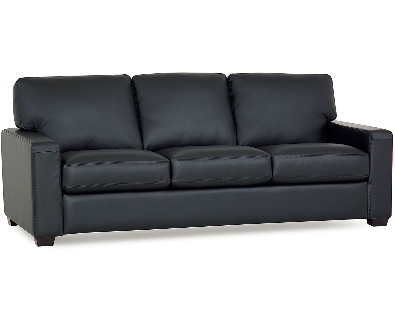 Westend 77322 Stationary 82" Leather Sofa - Image 8
