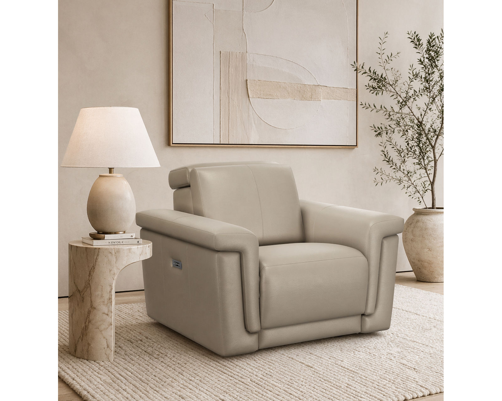 Nevin Dual Power Reclining Sofa — Available in Standard & Wide Cushions, 140+ Leather Options, and 85", 88", or 117" Widths - Image 22