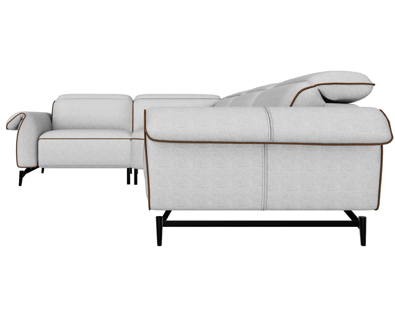 Leggiadro C143 Power Reclining Sectional (Made to order fabrics) - Image 7