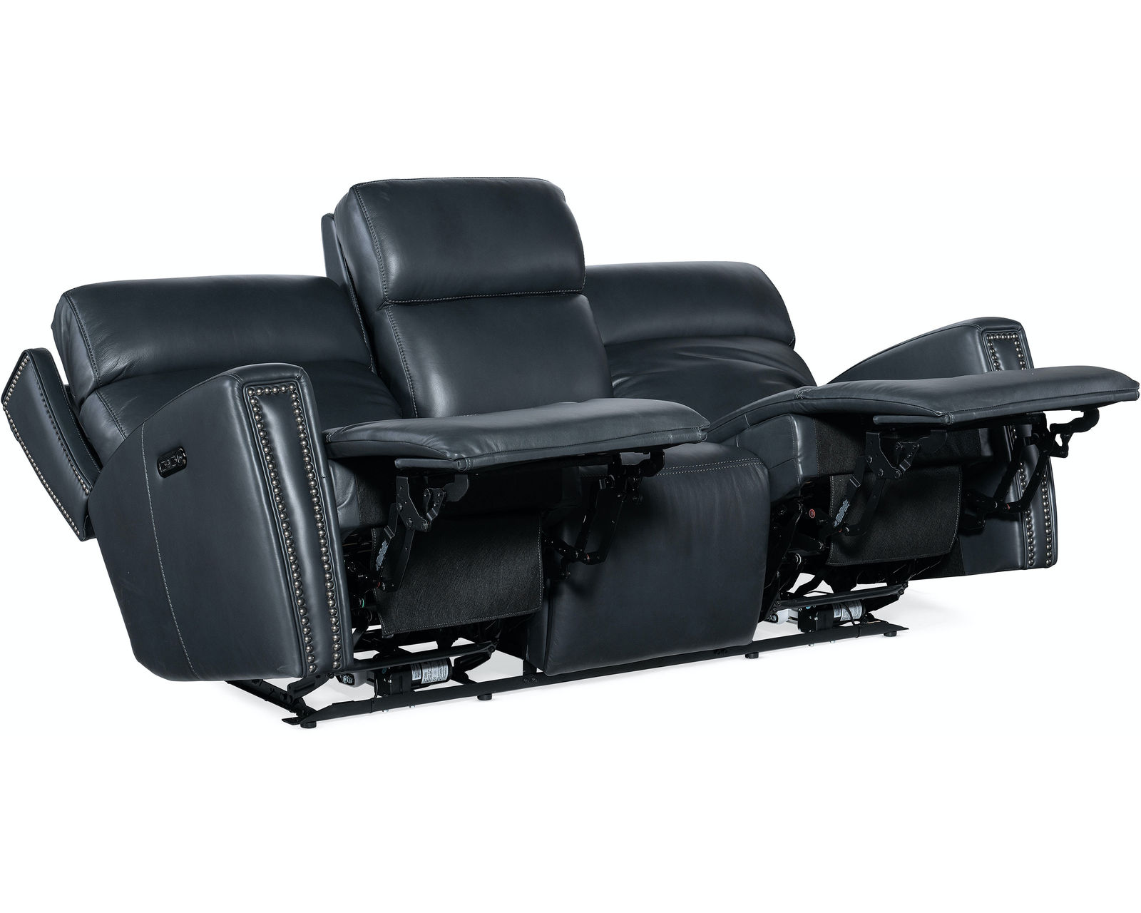 Ruthe Zero Gravity Power Recline Loveseat with Power Headrest (Denim) - Image 10