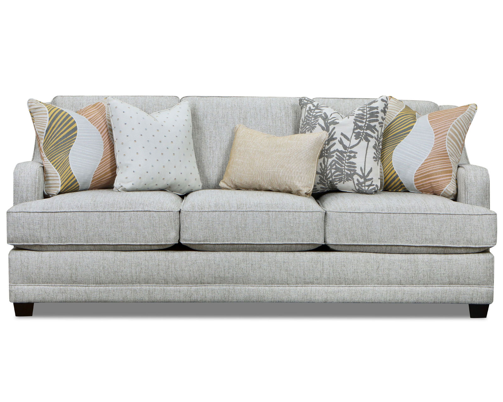 Loxley Coconut 87" Sofa (Includes Pillows)