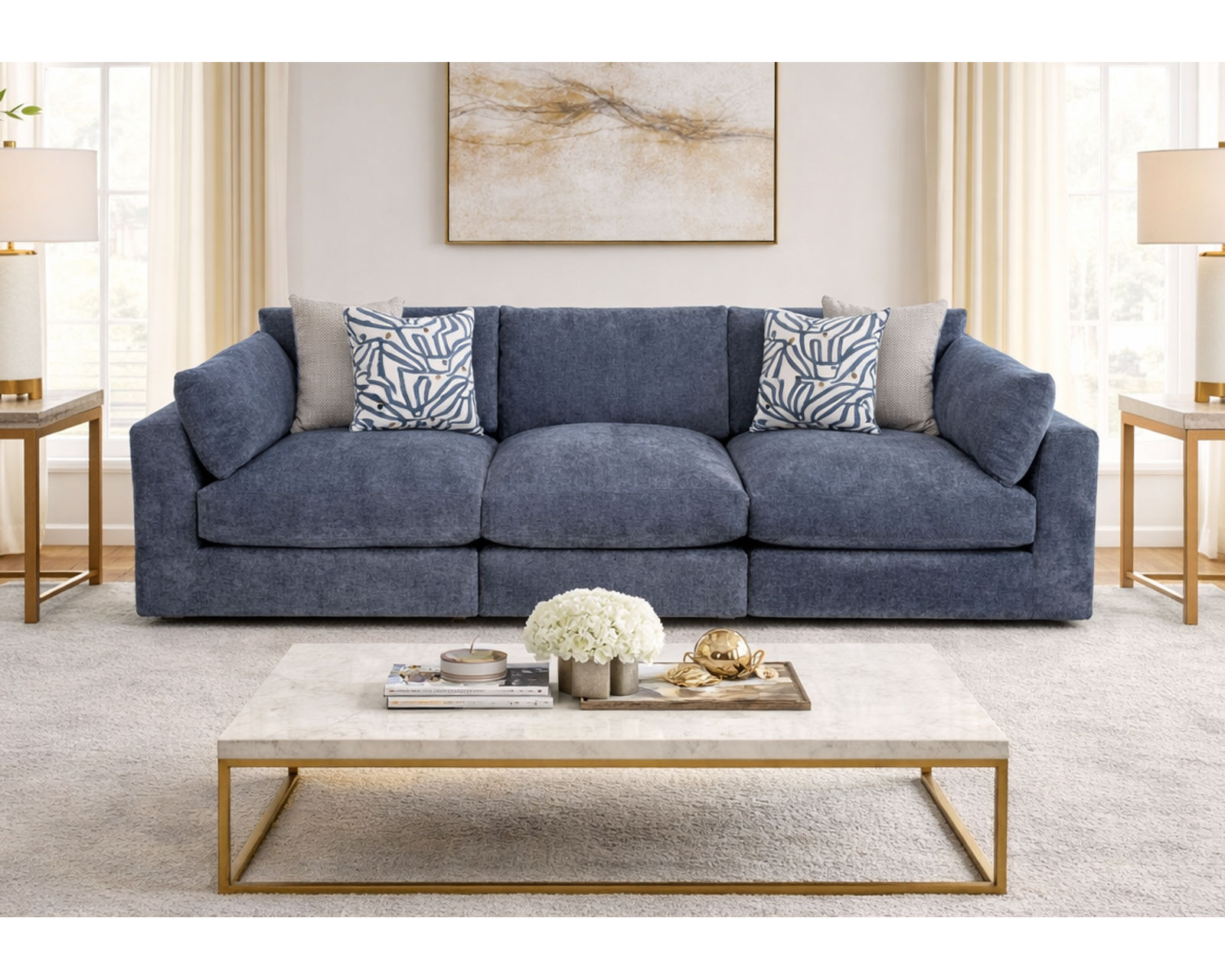 Julian 965 EXTRA-Deep Seating Sofa 92" or 130" (Dreamscape Comfort. Extra-Deep by Design.) - Image 2