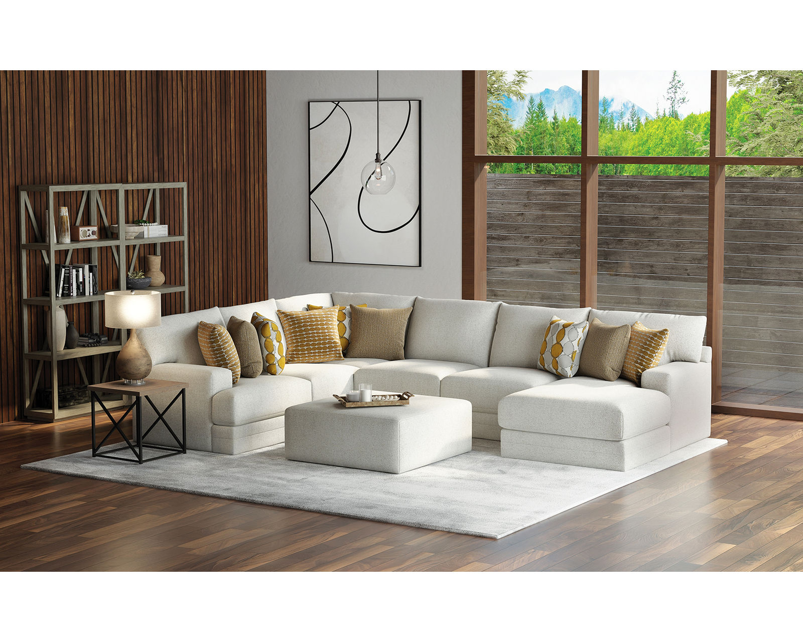 Tori 2240 Modular Sectional (Includes all pillows) - Image 16