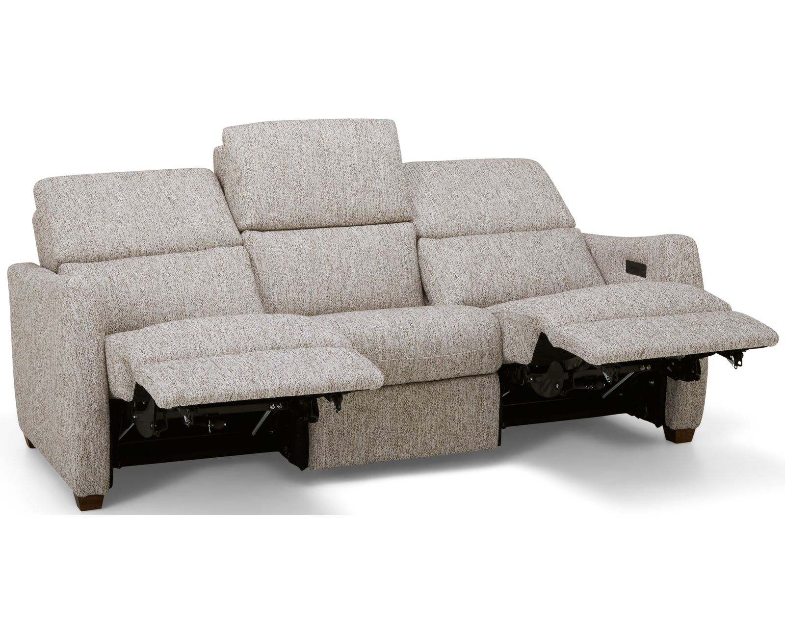 Luna 40110 Triple Power Reclining Sofa (81") +50 fabrics - Image 3