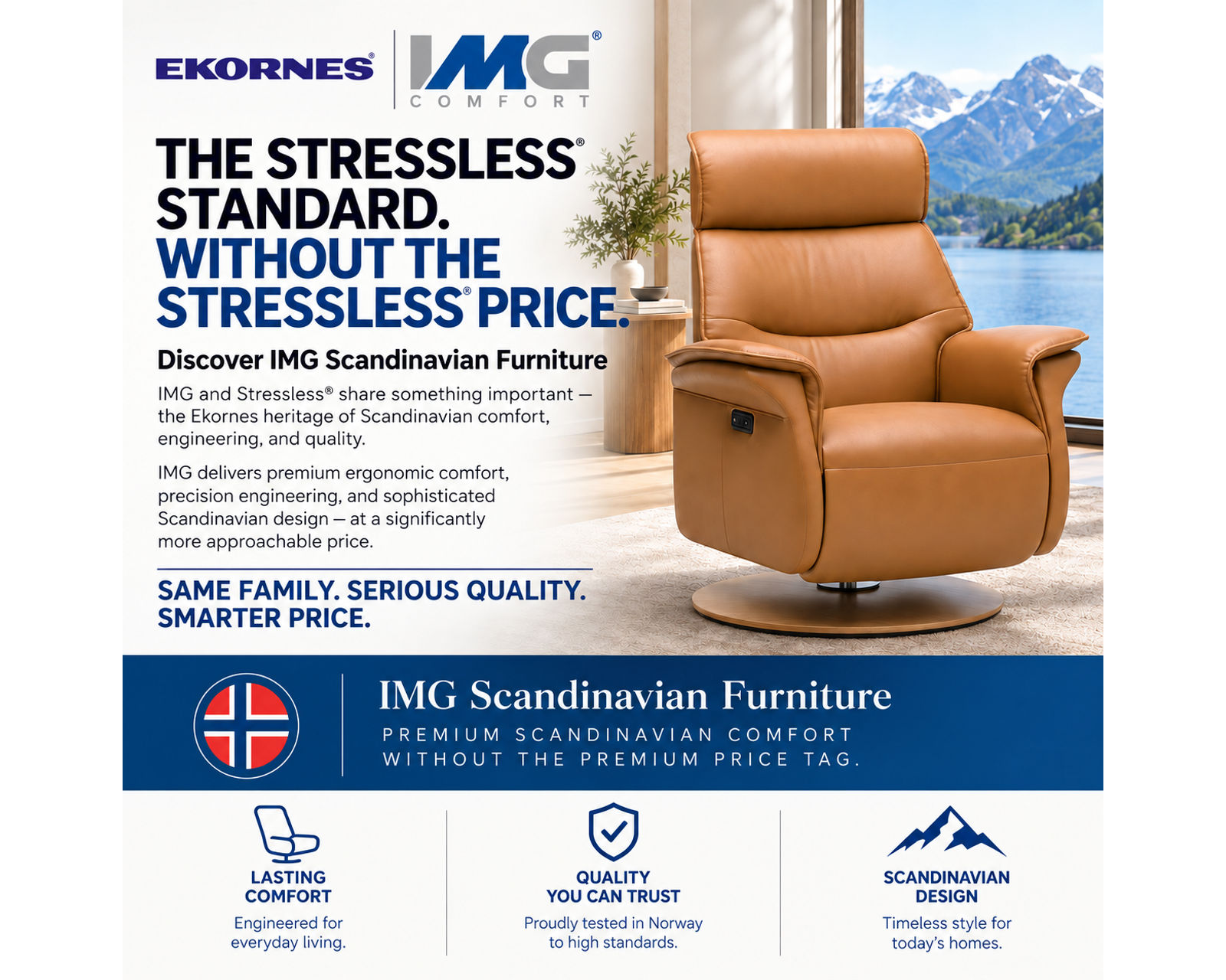 Melbourne Power Headrest Power Reclining Sectional (In Stock) Modern Scandinavian Style. Power Comfort Made for Living - Image 17