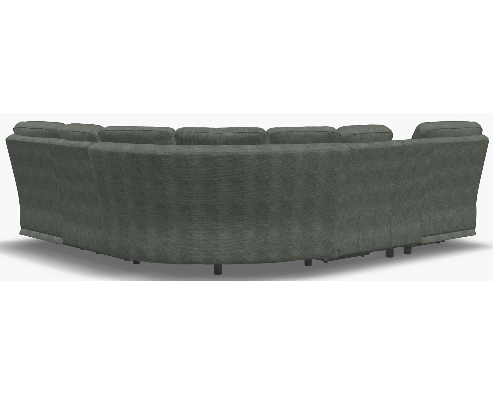 Oakley 41187 Power Headrest Power Reclining Sectional (Made to order fabrics and leathers) - Image 7