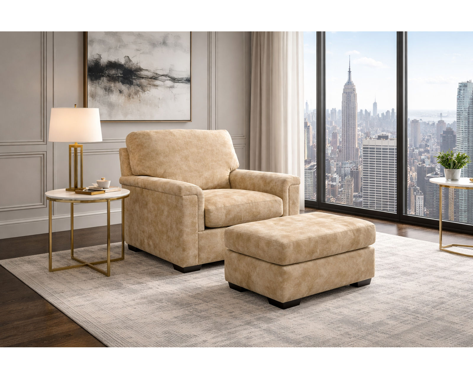 Drew 92" Leather Sofa - 6500 (29 Top-Grain Leather Choices) - Image 16