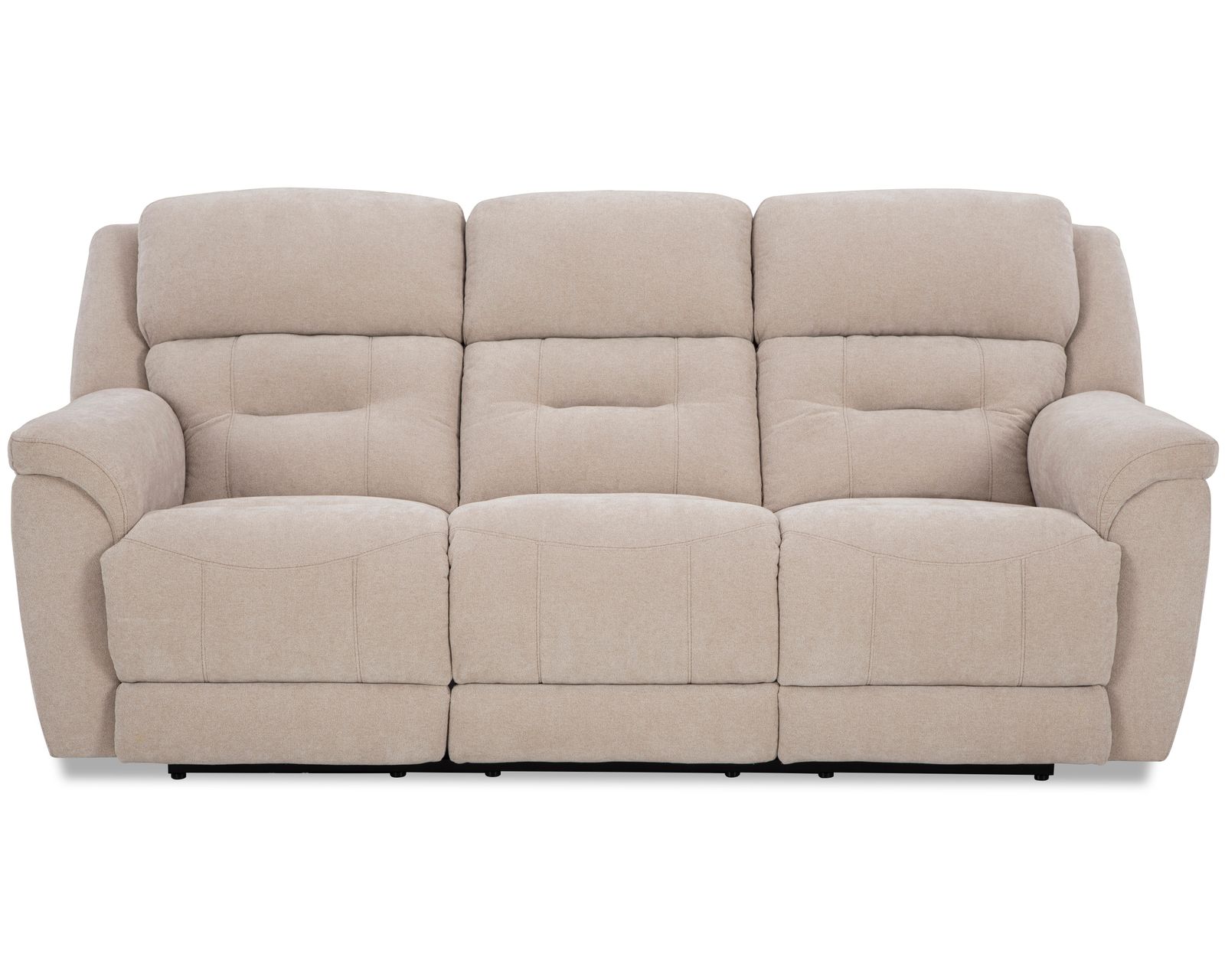 Knockout 89" Zero Gravity Triple Power Reclining Sofa Tan (In stock)
