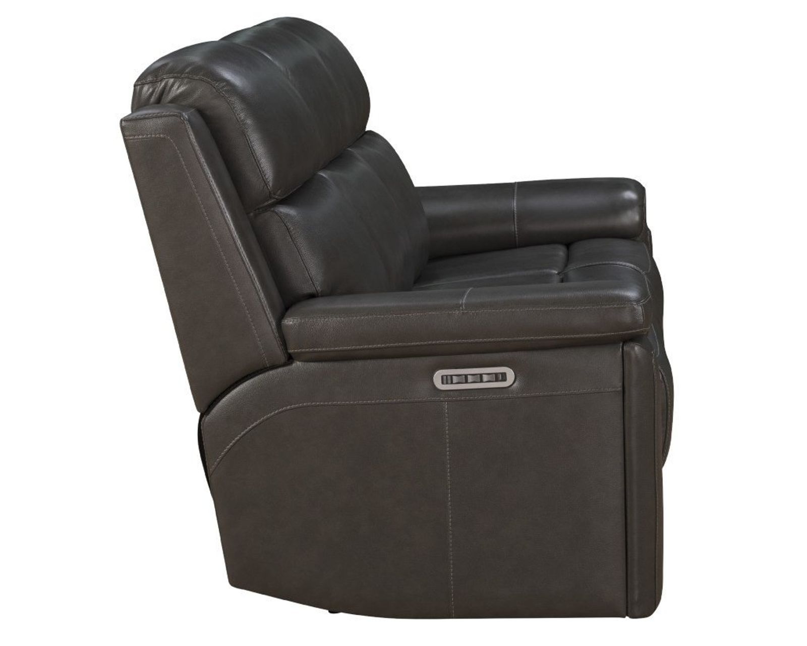 Leon 87" Power Reclining Sofa w/Power Head Rests, Power Lumbar, Heat & Massage (Dropdown Table w/Smart Tabletop Control) In stock - Image 5
