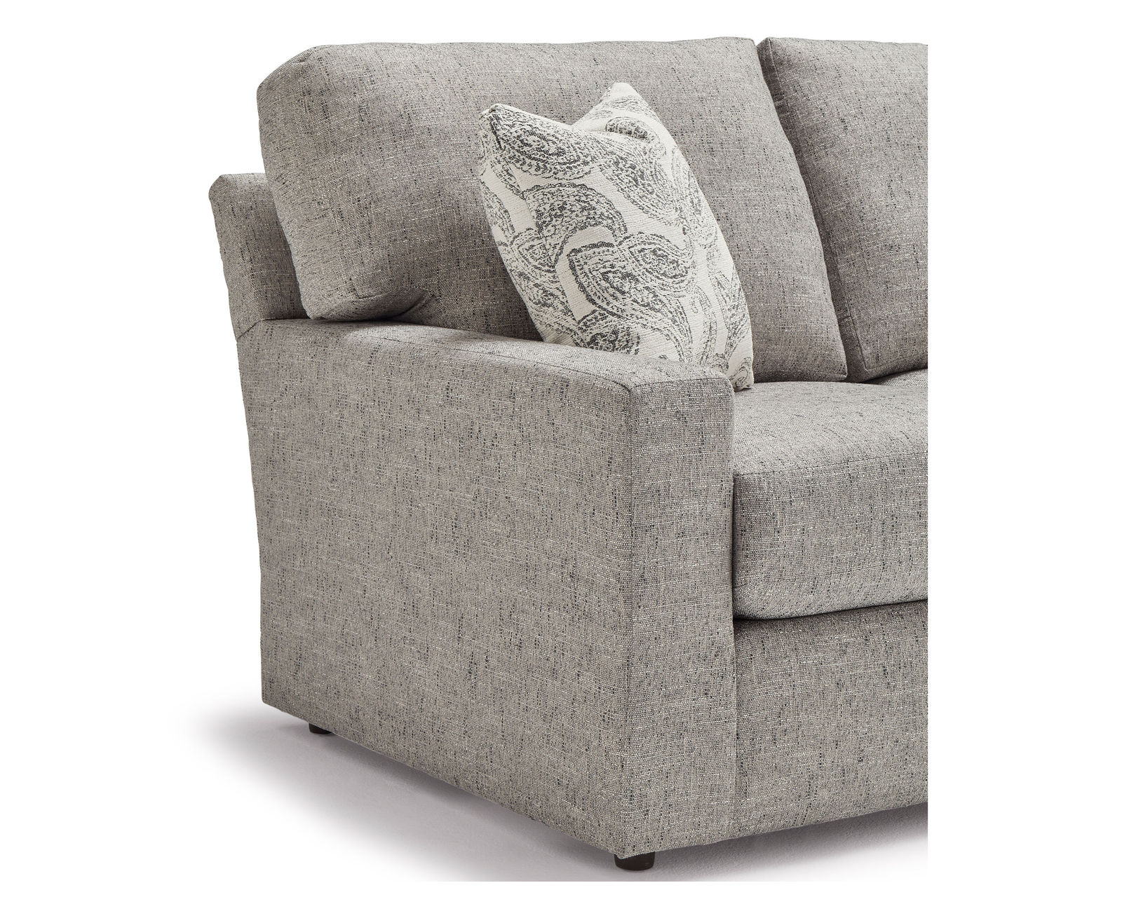 Dovely Stationary Sofa (+139 fabrics) 95" - Image 4