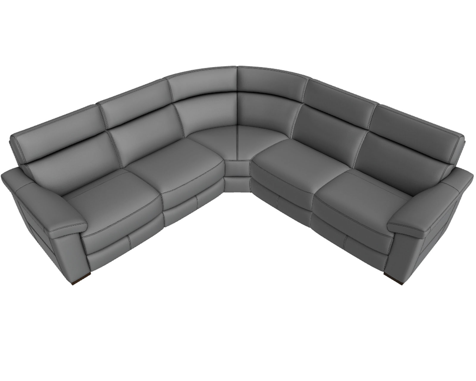 Estremo C216 Stationary Sectional (+40 fabrics) - Image 6