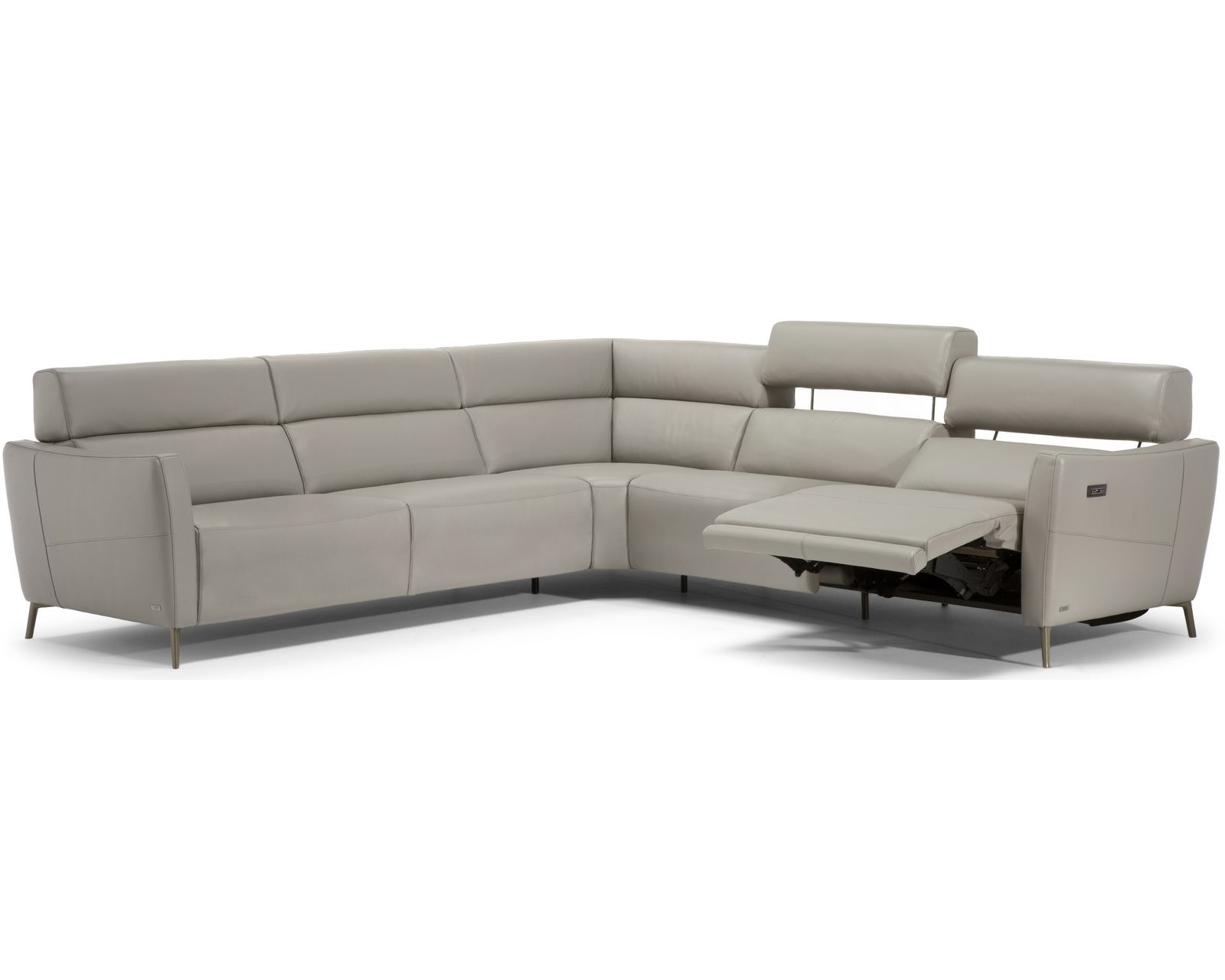 Seattle C277 Power Headrest Power Reclining Sectional (+50 leathers) - Image 2