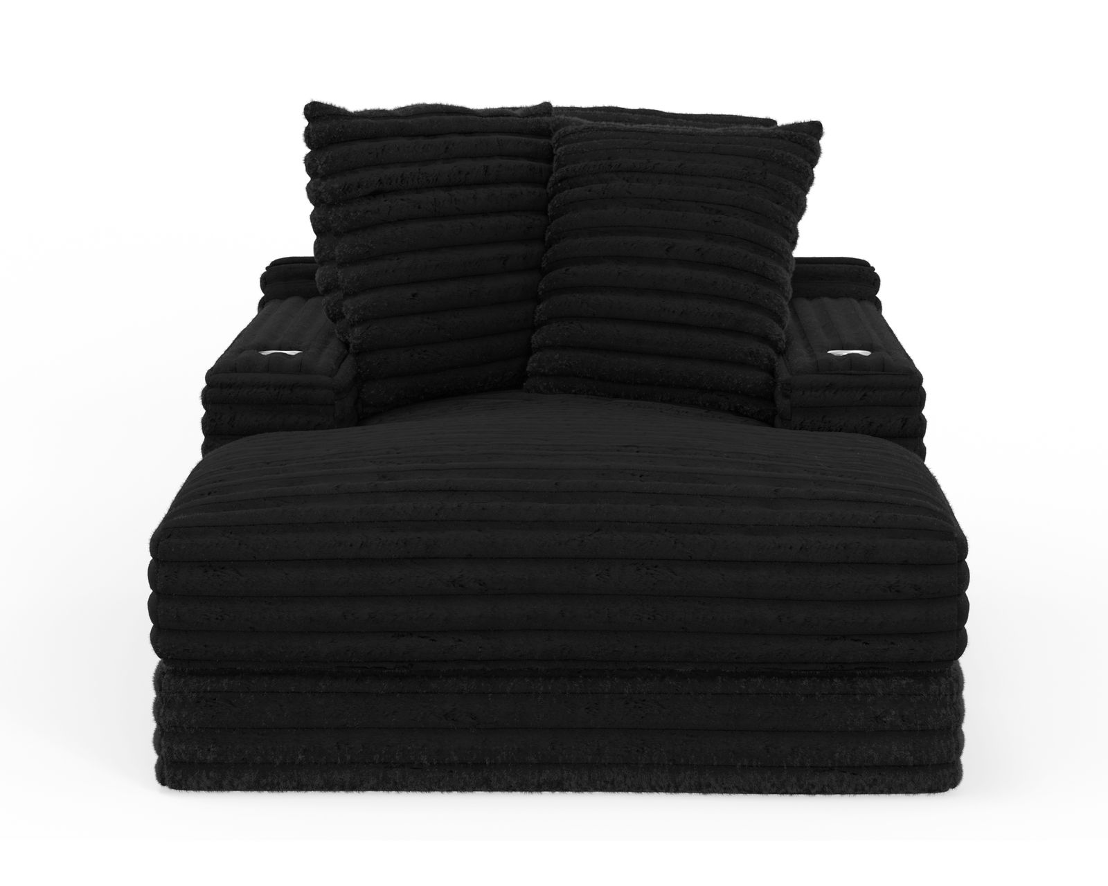 Comfrey 51" Extra Wide Chaise (3 colors) Includes pillows - Image 3