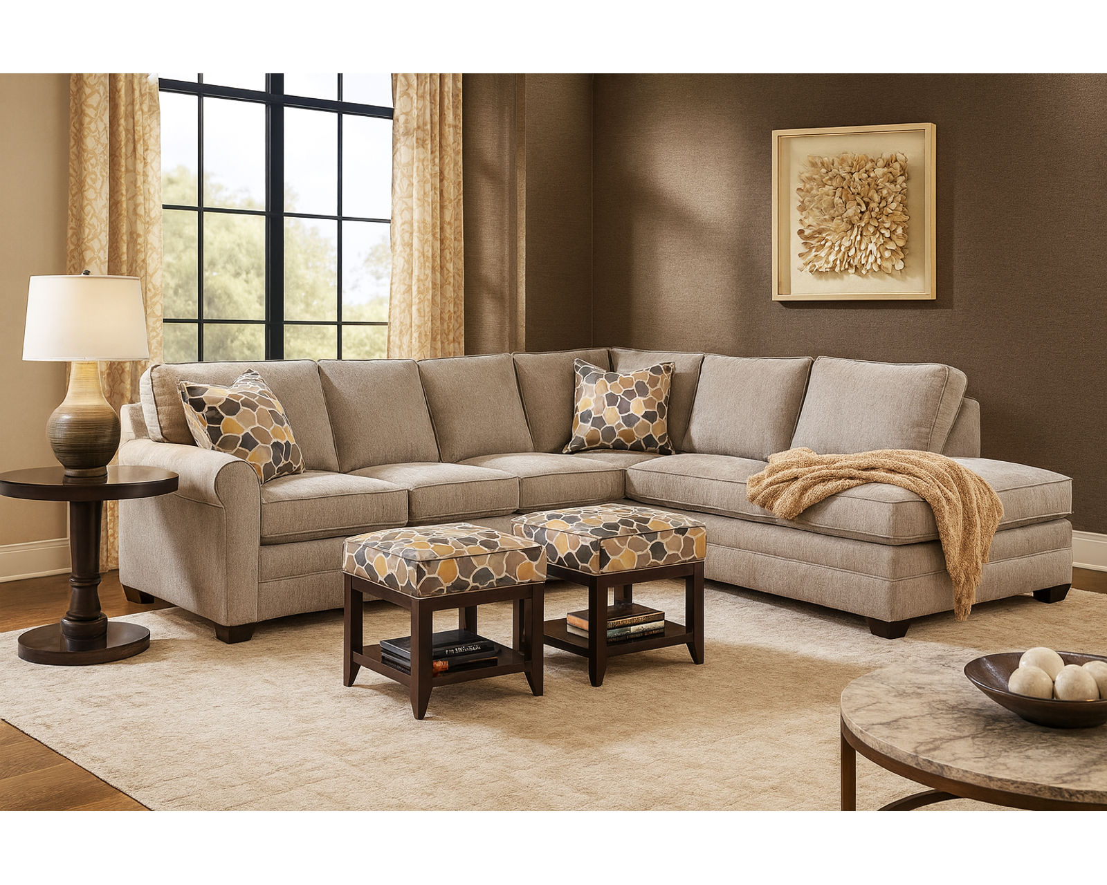 Bedford 728 Stationary Sectional - Image 3