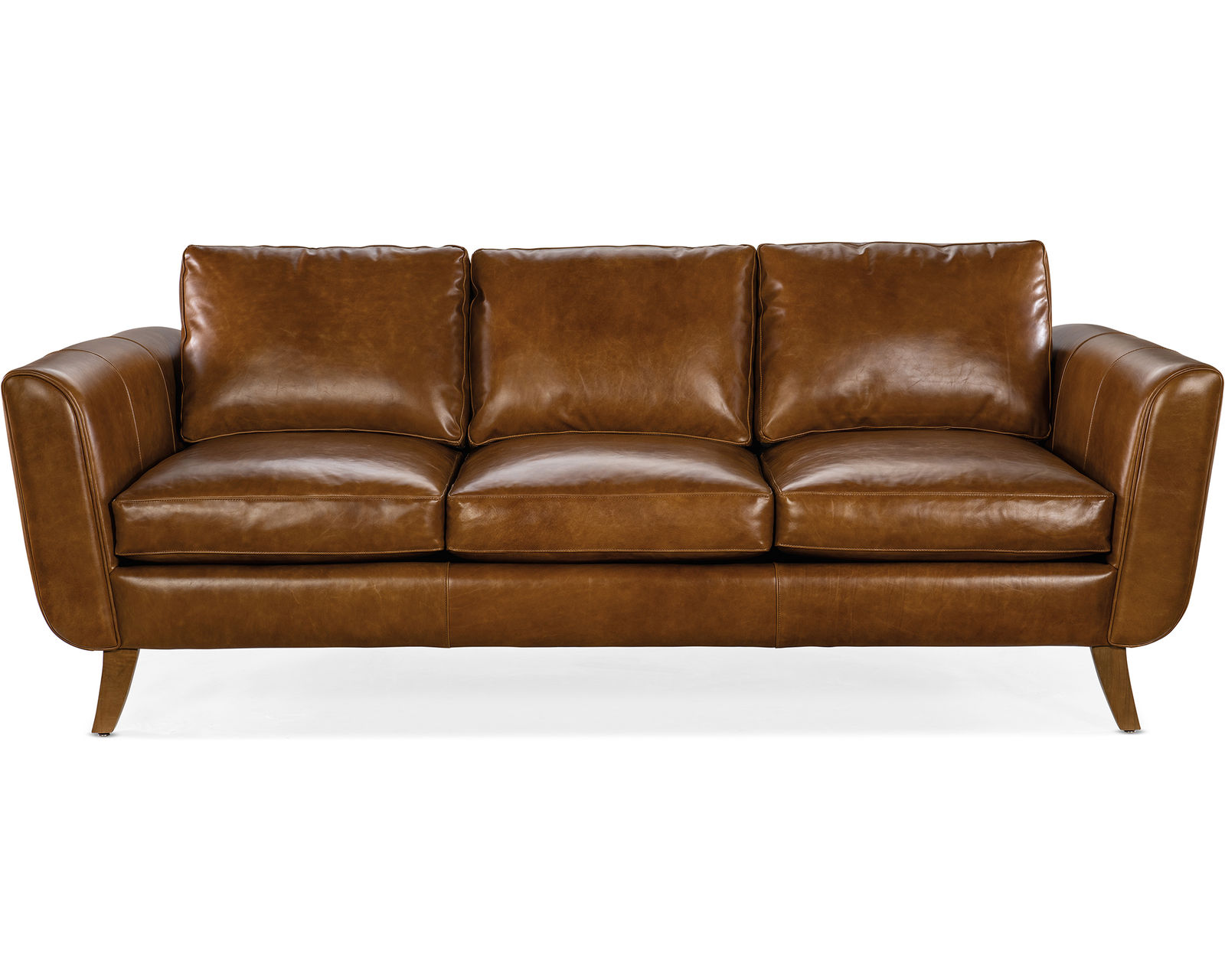 Bradington Young Alora 745 Sofa (12 leathers) 8-Way Hand Tie