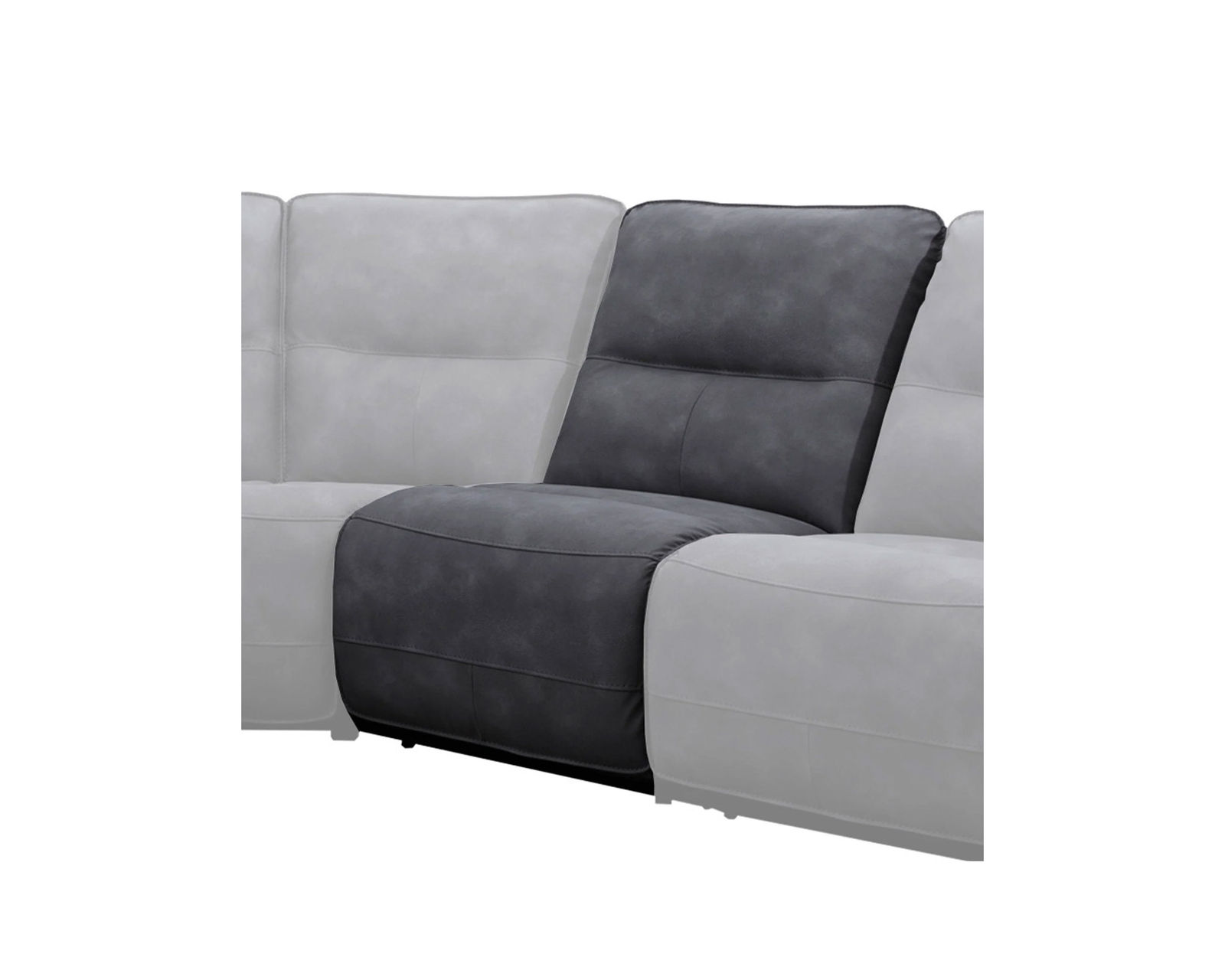 Gladiator 6 Piece Zero Gravity Power Headrest Power Reclining Sectional (Cobalt) - Image 7