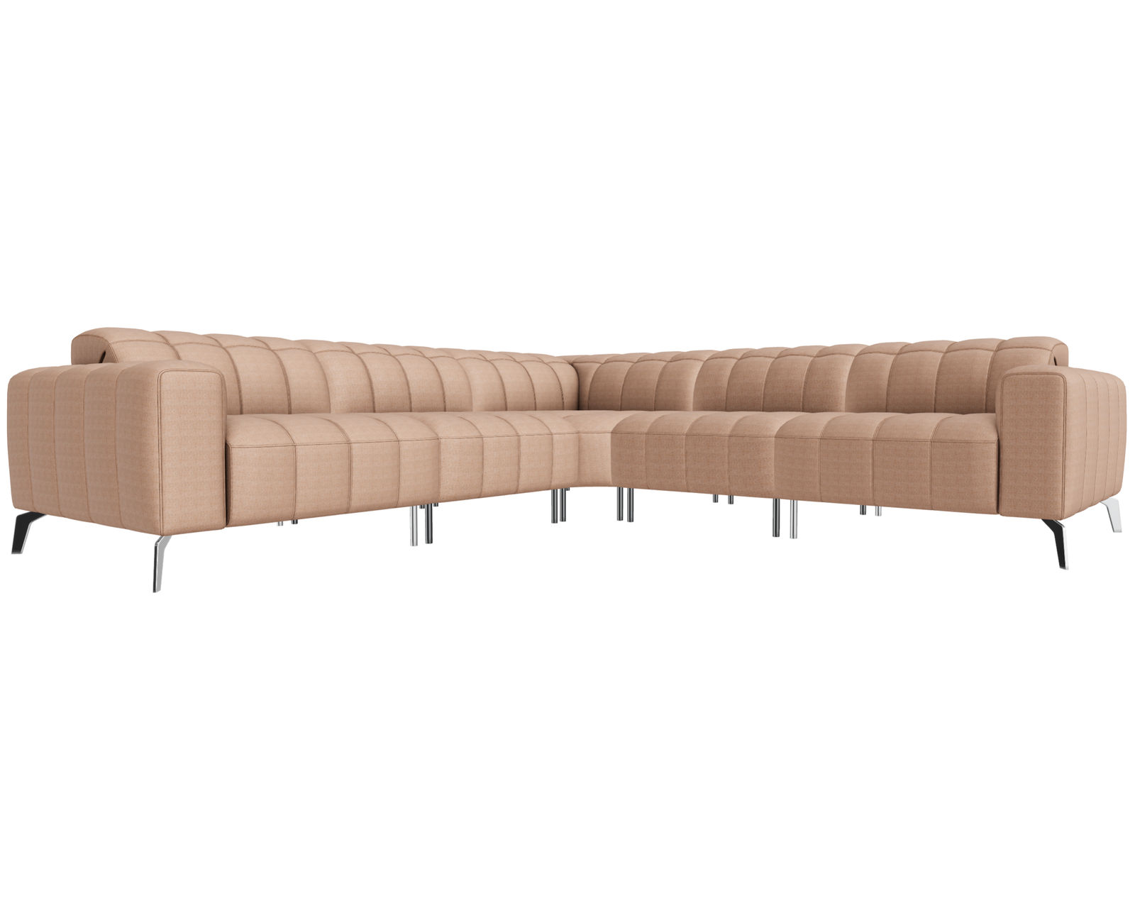 Portento C142 Stationary Sectional (+40 fabrics) - Image 4