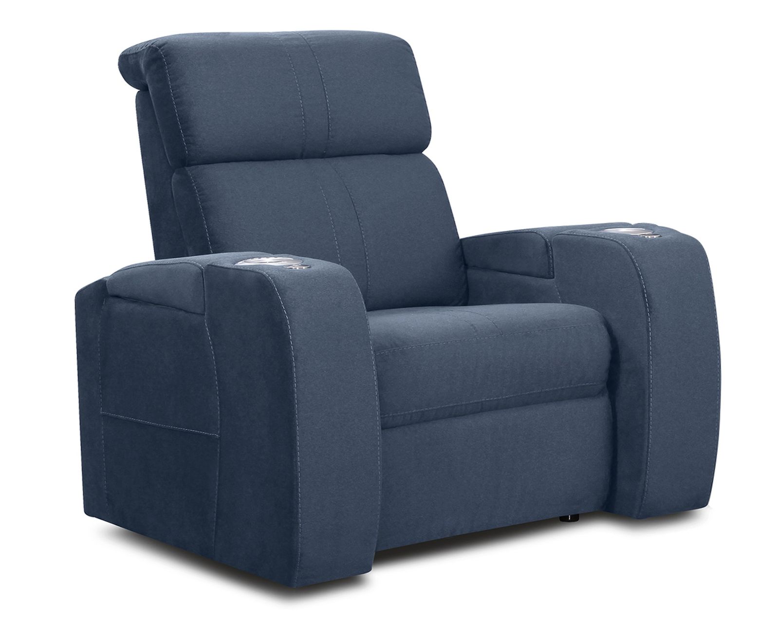 Flicks 41416 Power Headrest Power Reclining Home Theater Seating (Made to order fabrics and leathers) - Image 11