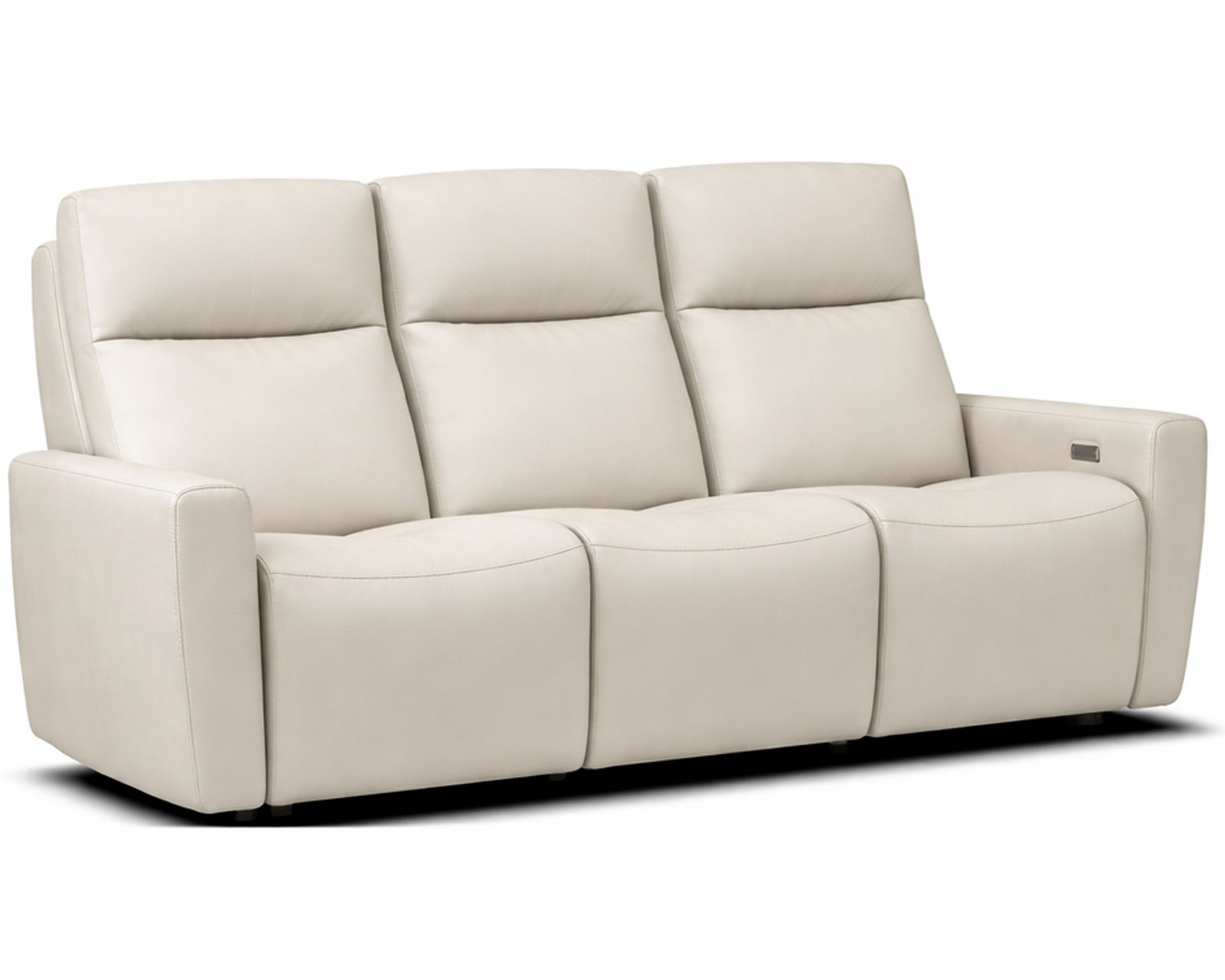 Ellie Reclining Sofa — Available in Standard & Wide Cushions, 140+ Leather Options, and 82", 85", or 114" Widths