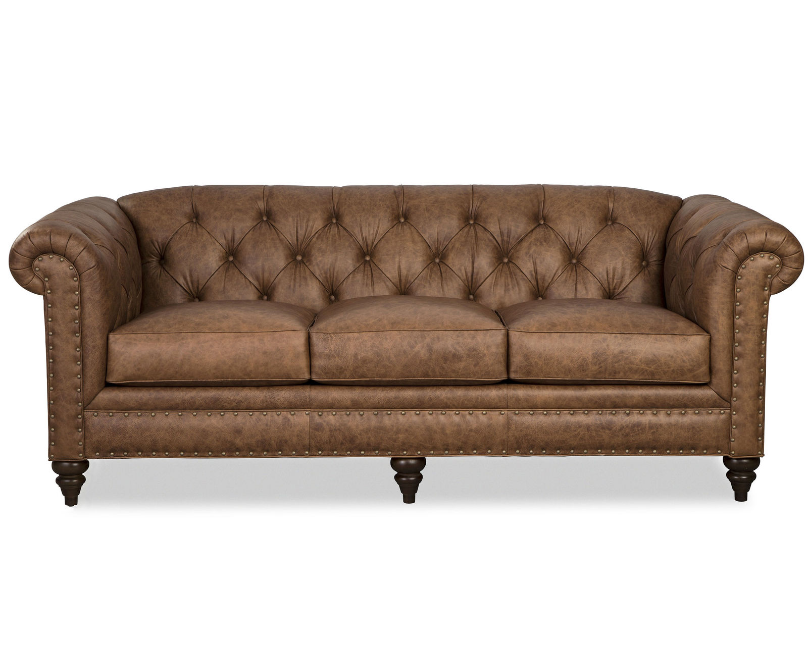 Chesterfield L7431 Leather Sofa (+40 leathers) 88" and 99" - Image 2