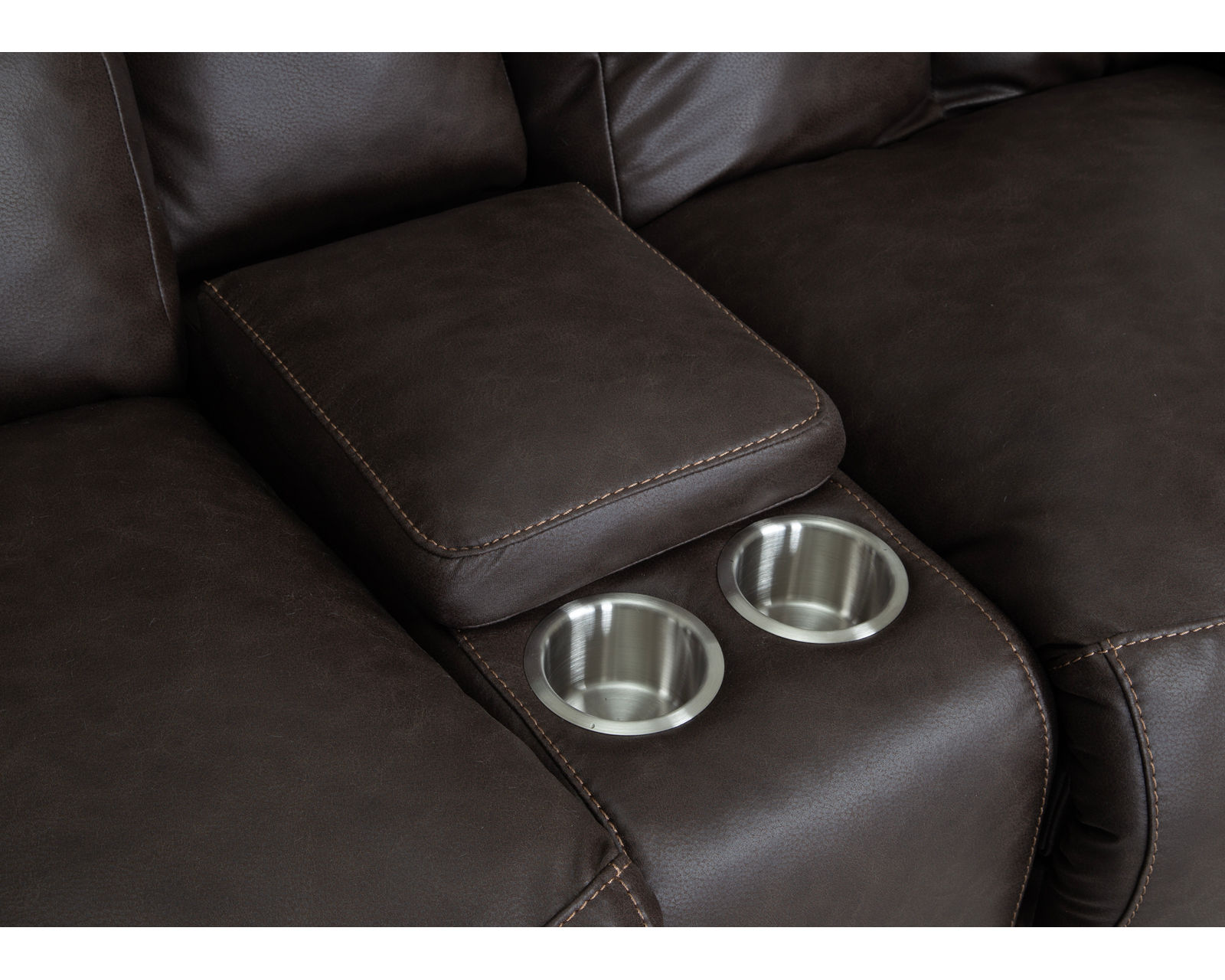 Warner 653 Reclining Sofa Coffee (90") - Image 10