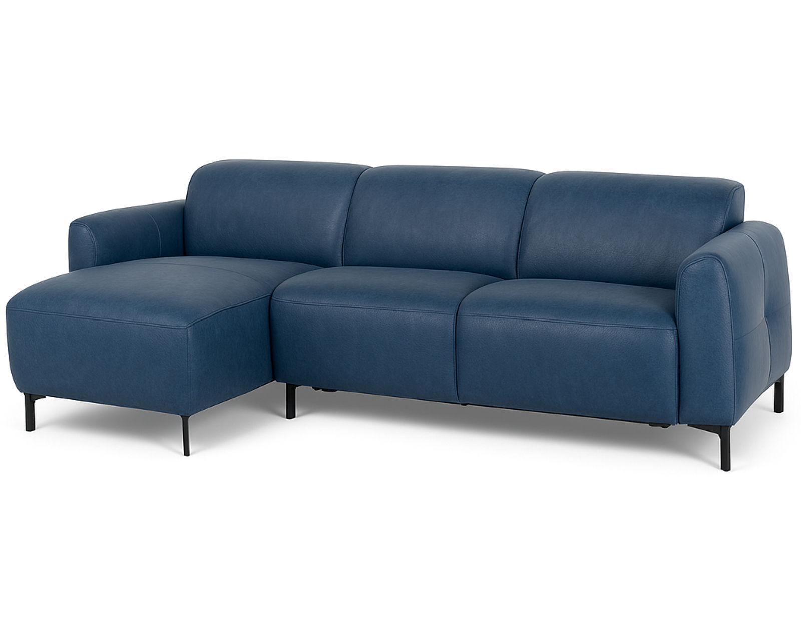 Capri C325 Two-Piece Leather Chaise Sectional (+55 leathers) - Image 2