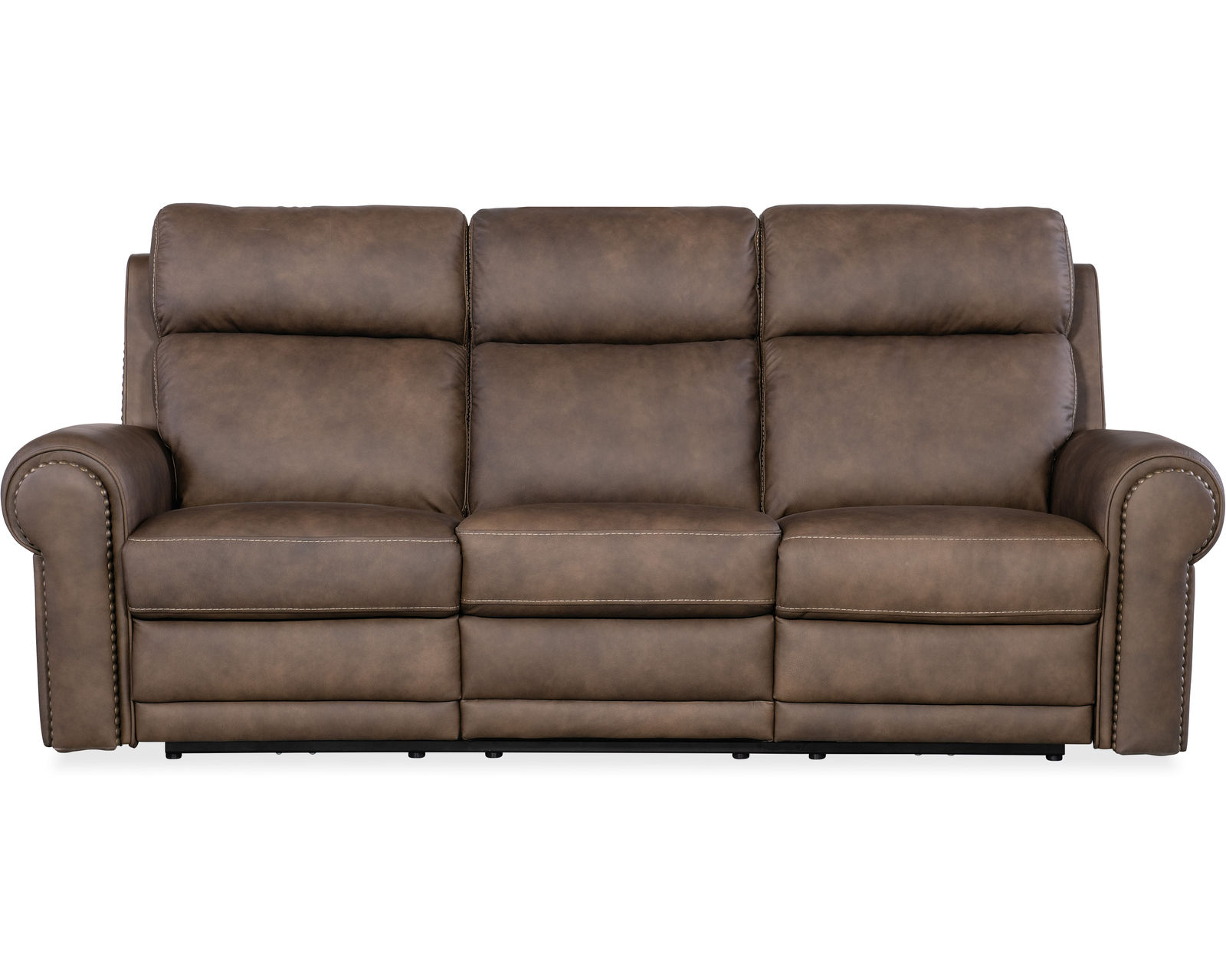 Duncan Triple Power Reclining Sofa 90" Brown (In stock) - Image 3