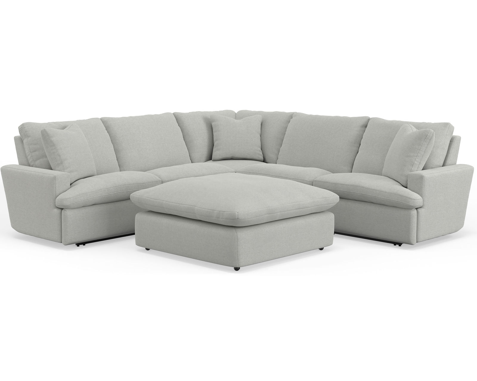 Stratus Power Reclining Sectional (3 power recliners)