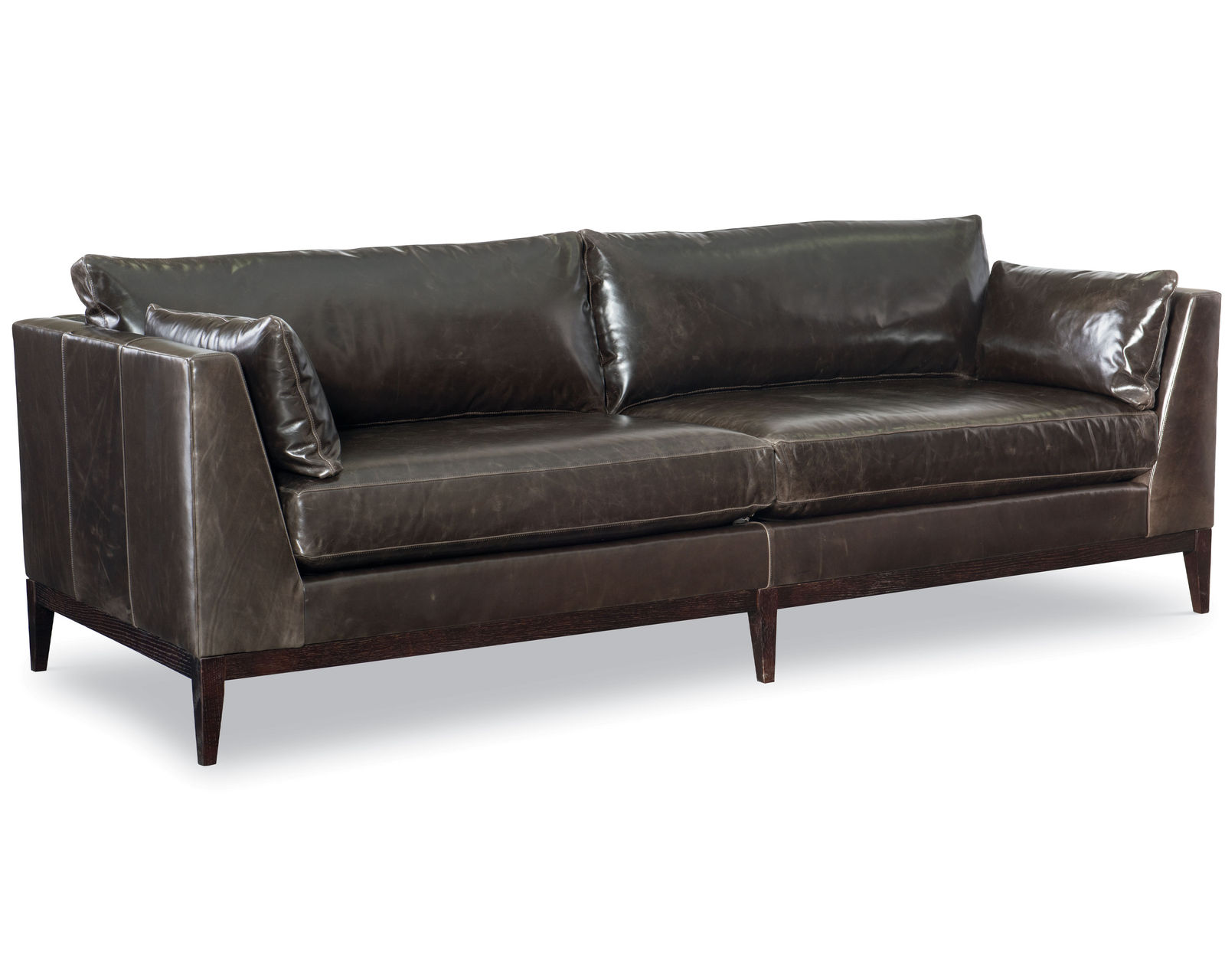 Raleigh 94" Leather Sofa (Made to order leathers)