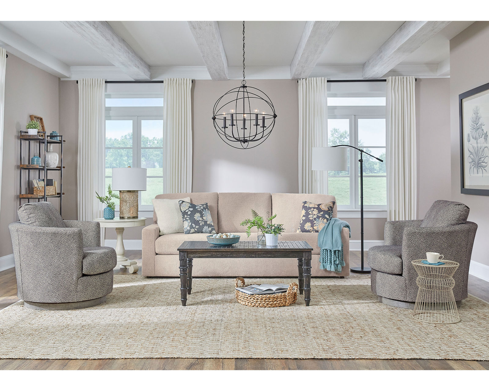 Dovely Stationary Sofa (+139 fabrics) 95" - Image 10