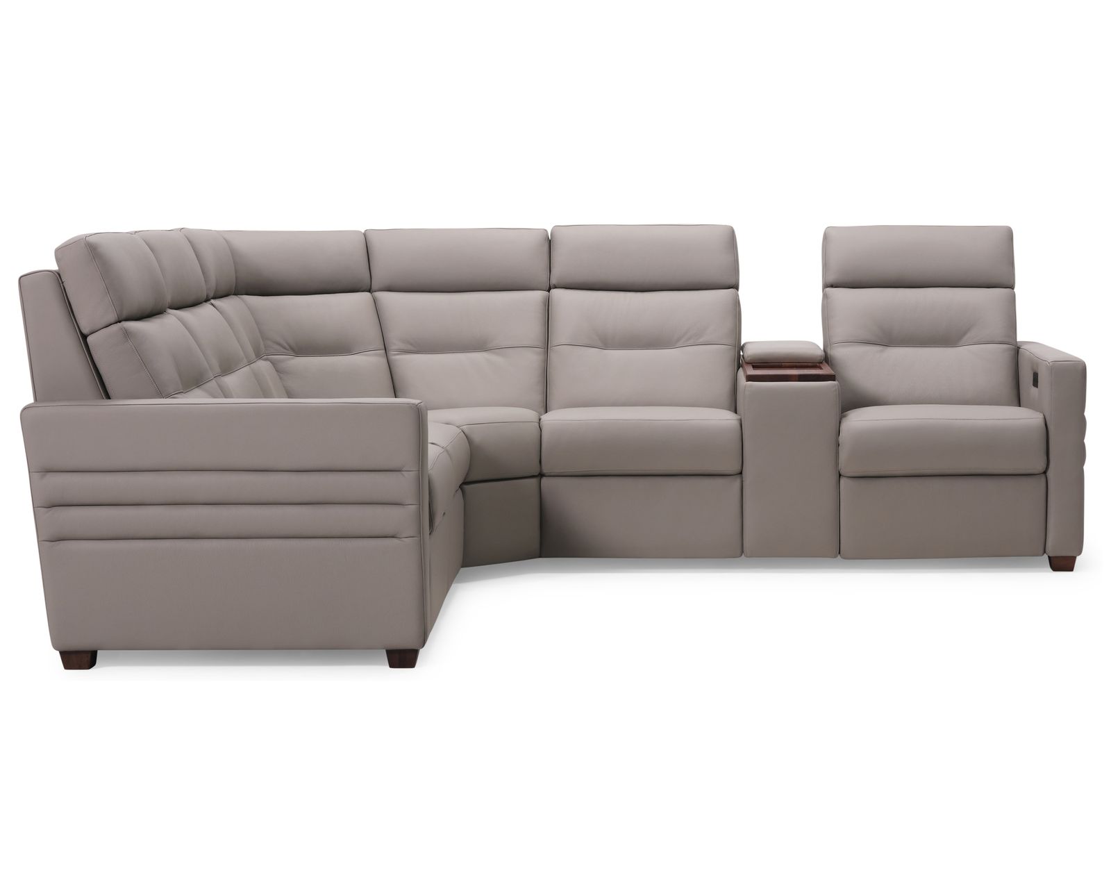 Reece 40109 Triple Power Reclining Sectional (+100 leathers) - Image 4