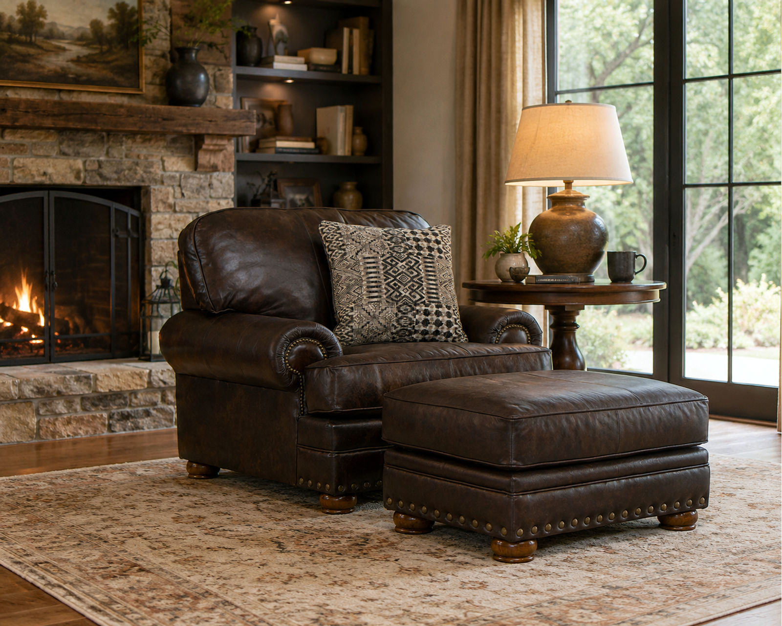 Roberto 94" Top Grain Leather Touch Sofa (Includes Pillows) - Image 22