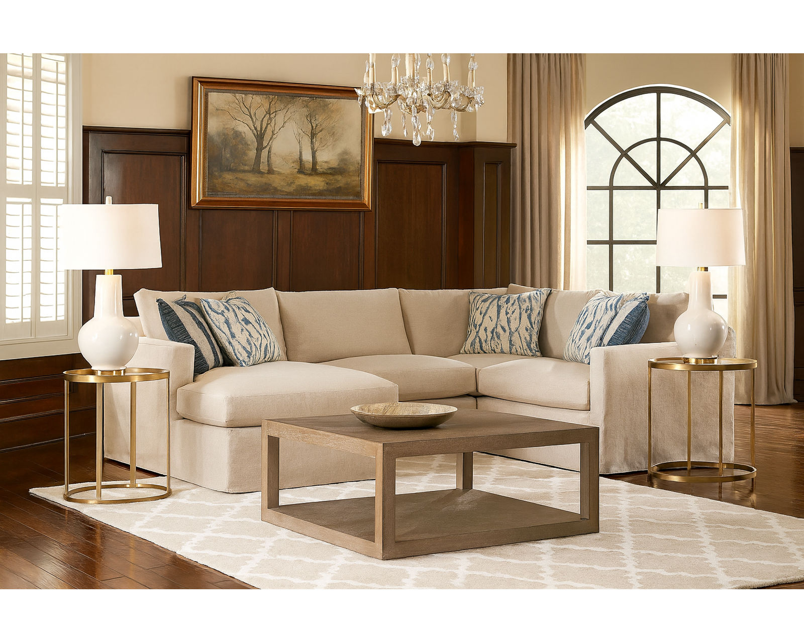 Bel Air Slipcover Sectional (+69 fabrics) - Image 3
