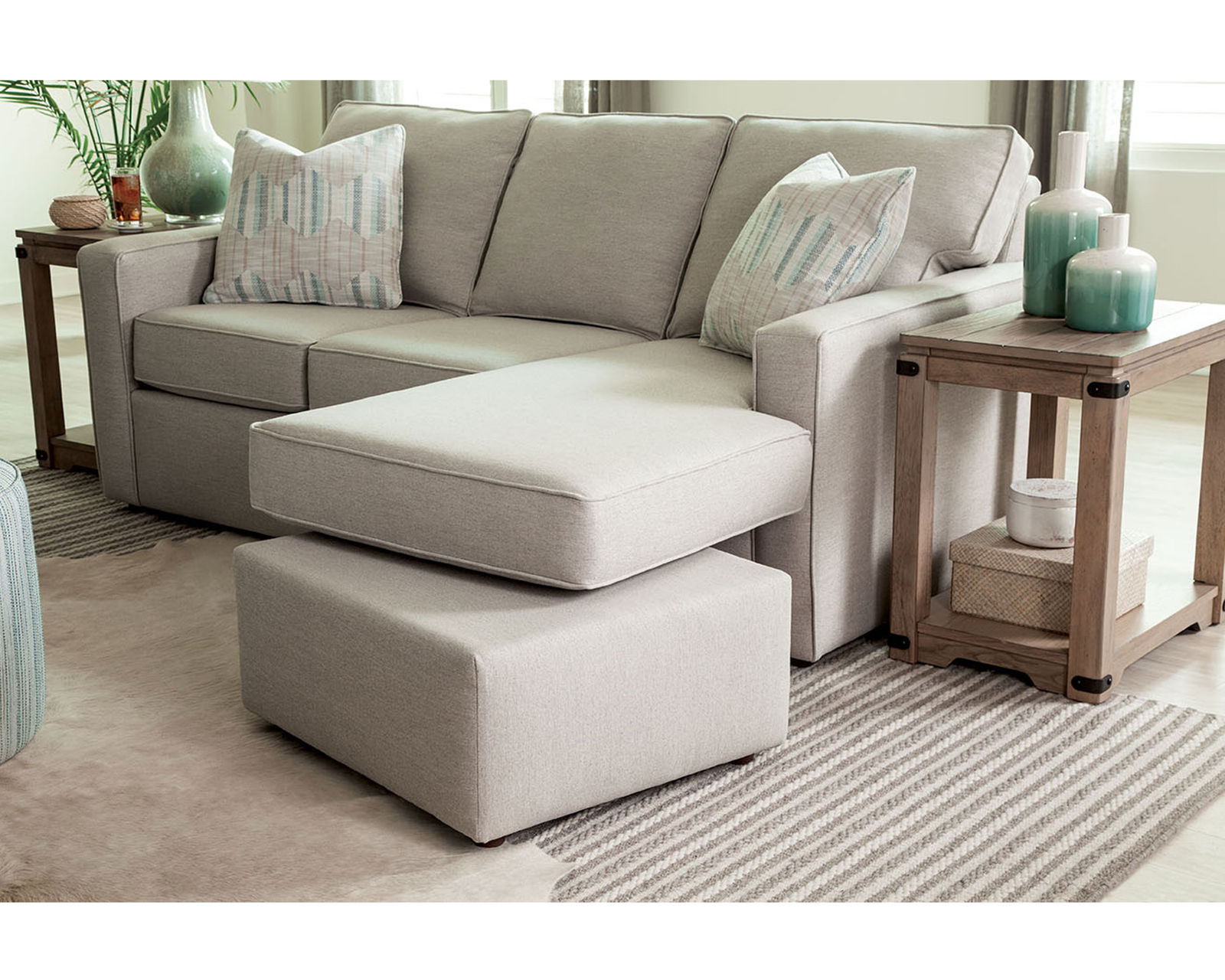 Norris 80" Chaise Sofa (+100 Standard and Performance Fabrics) - Image 2