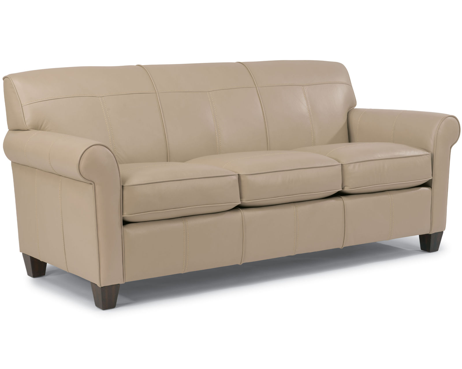 Dana 82" Stationary Leather Sofa (Leather choices) - Image 4