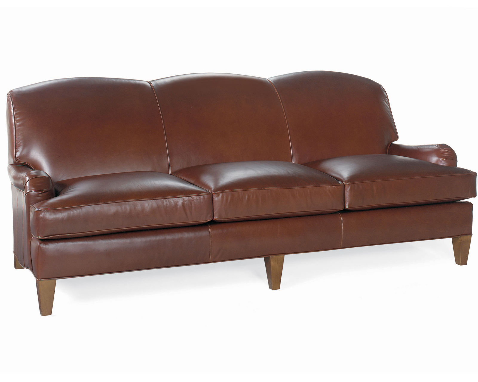 Russel 78" or 88" Leather Sofa (Made to Order Leathers) - Image 2
