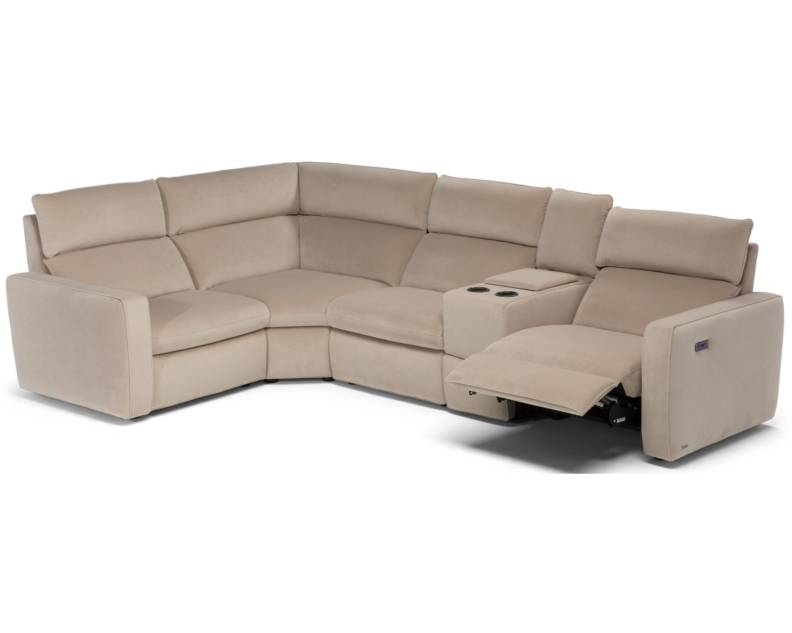 Timoti C252 Power Headrest Power Reclining Sectional (+40 fabrics)