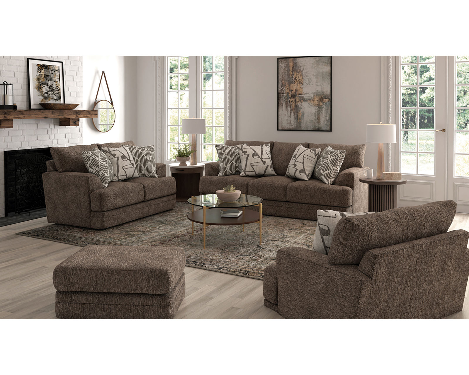 Tyson 93" Sofa (2 colors) includes pillows - Image 7